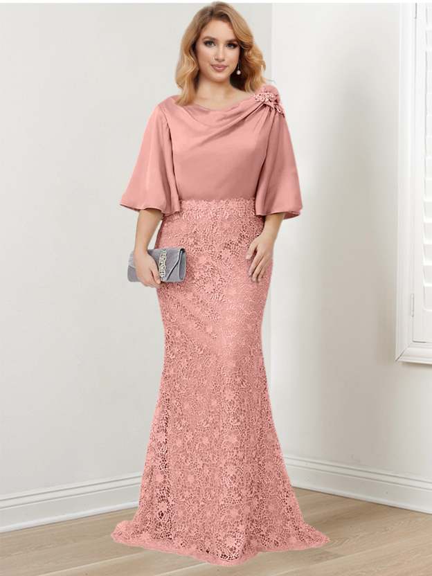Mother of the Bride Trumpet/Mermaid Dresses Featuring Applique