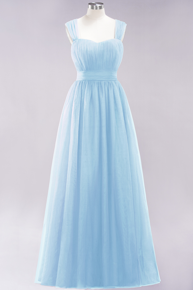 27prom Gorgeous Sweetheart Straps Ruffle Burgundy Bridesmaid Dresses Online-27prom