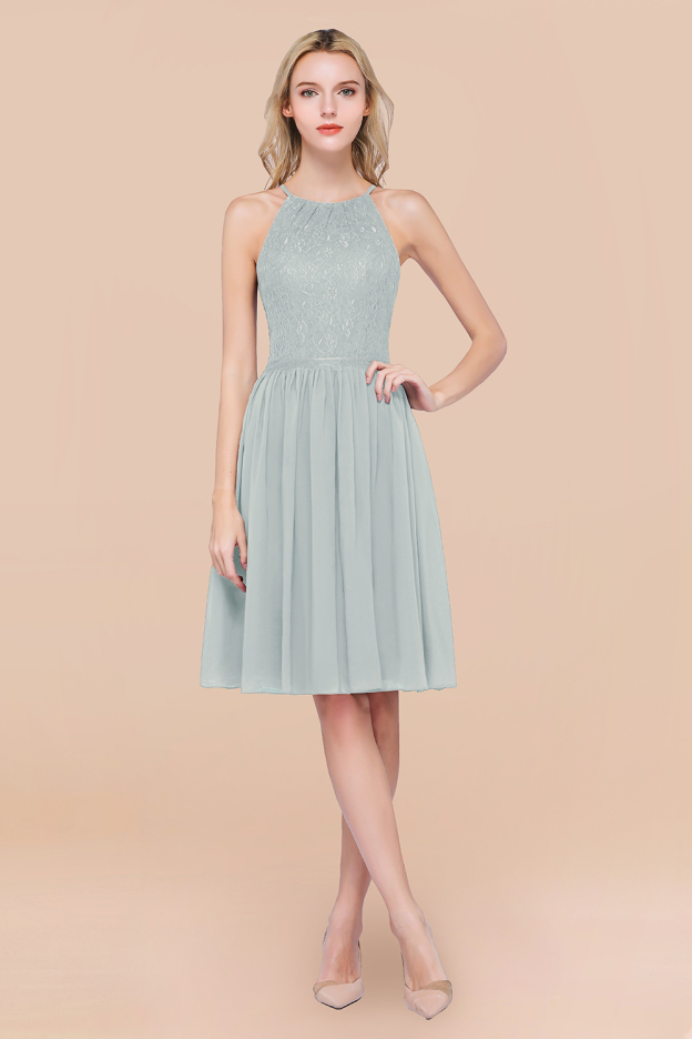 27prom Lovely Burgundy Lace Short Bridesmaid Dress With Spaghetti-Straps-27prom