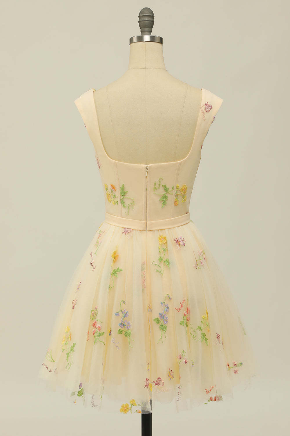 Black Off-the-Shoulder A-Line Homecoming Dress