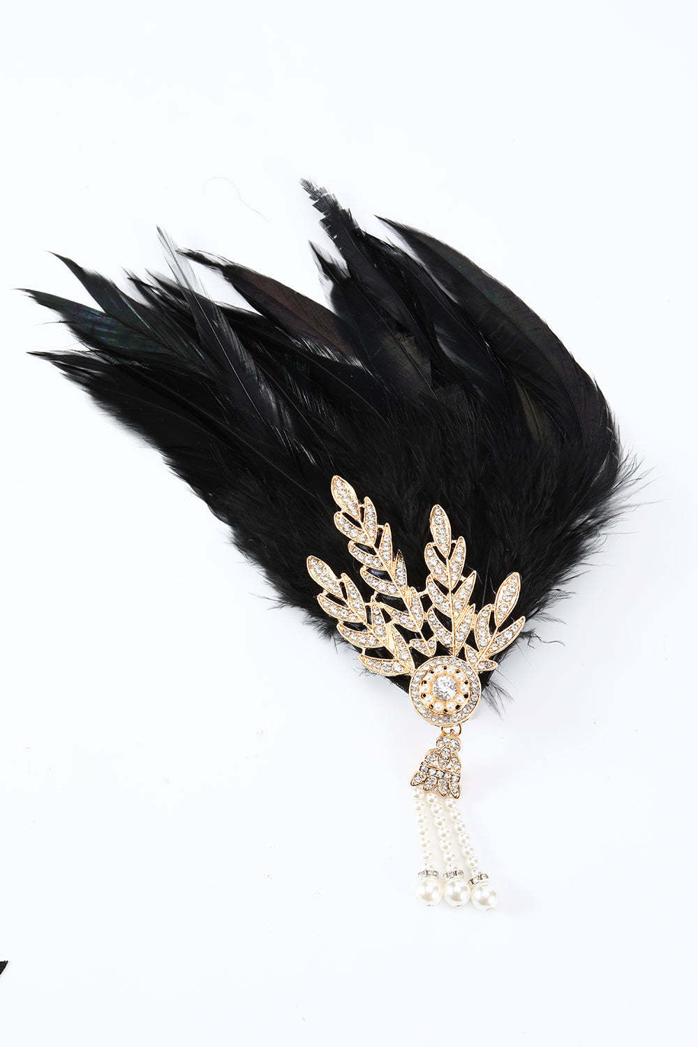 Black Feather Headband
