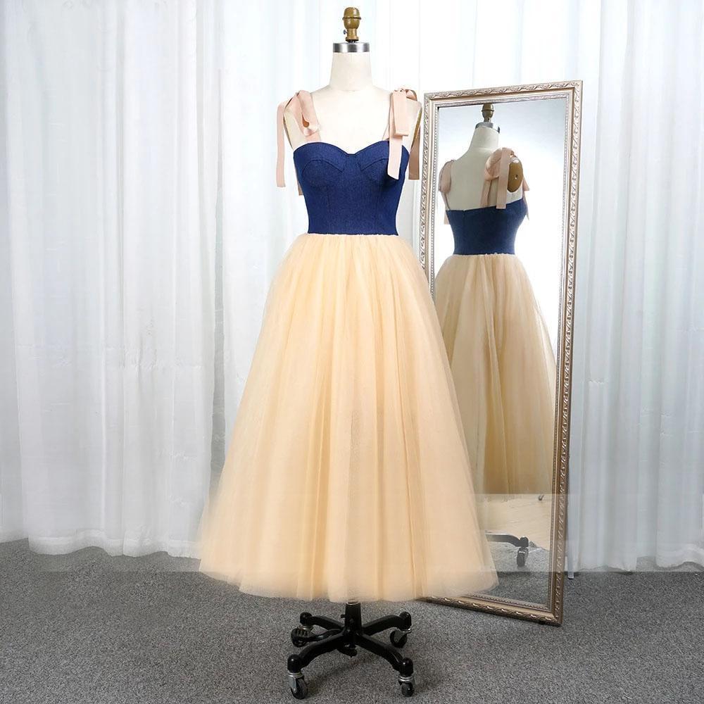 A Line Sweetheart Prom Dress