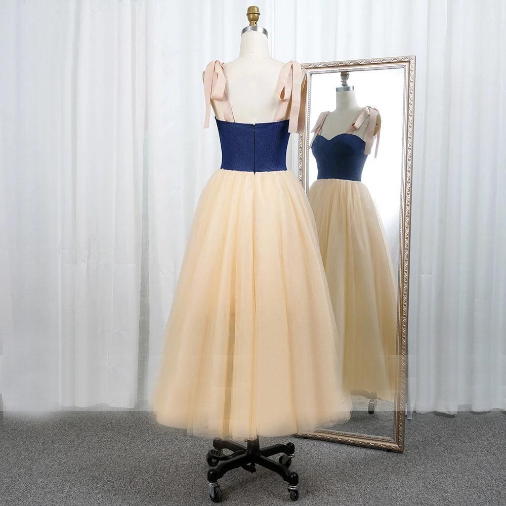 A Line Sweetheart Prom Dress