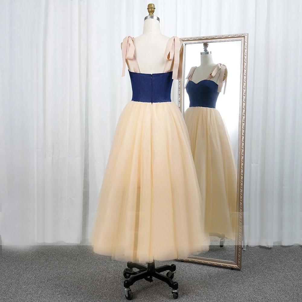 A Line Sweetheart Prom Dress