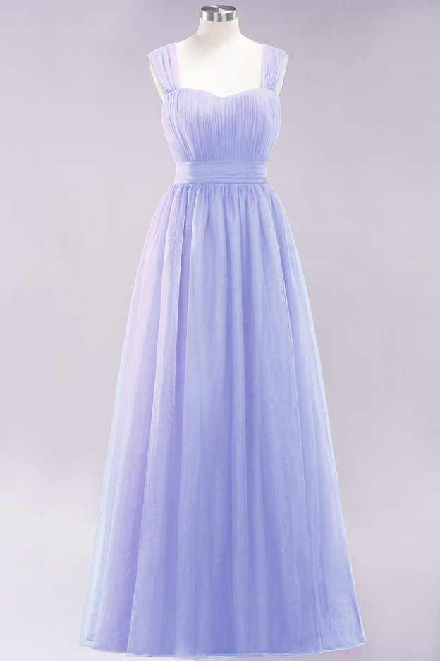 27prom Gorgeous Sweetheart Straps Ruffle Burgundy Bridesmaid Dresses Online-27prom