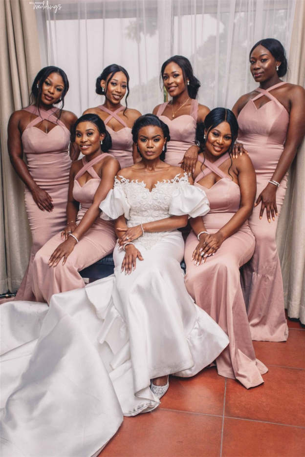 Sweetheart Bubble Sleeve Applique Mermaid Wedding Dress with Cathedral Train