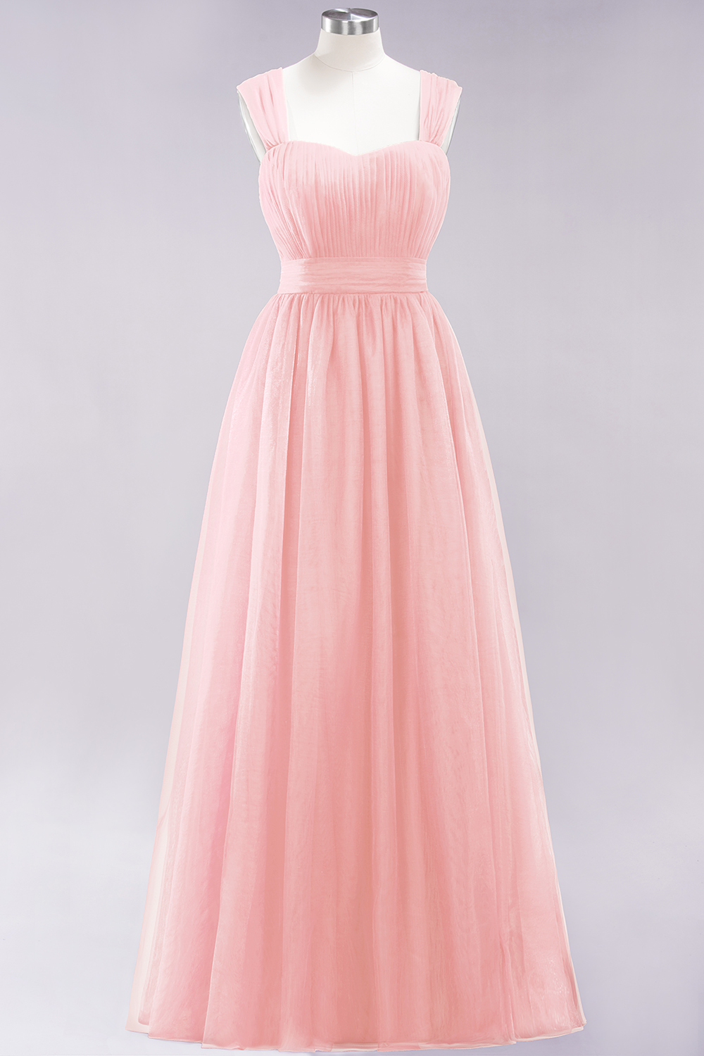 27prom Gorgeous Sweetheart Straps Ruffle Burgundy Bridesmaid Dresses Online-27prom