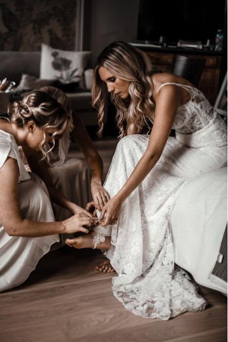 Mermaid Backless Lace Wedding Dress