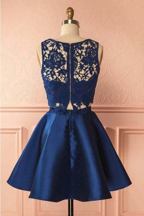 Two Piece Short Homecoming Dress