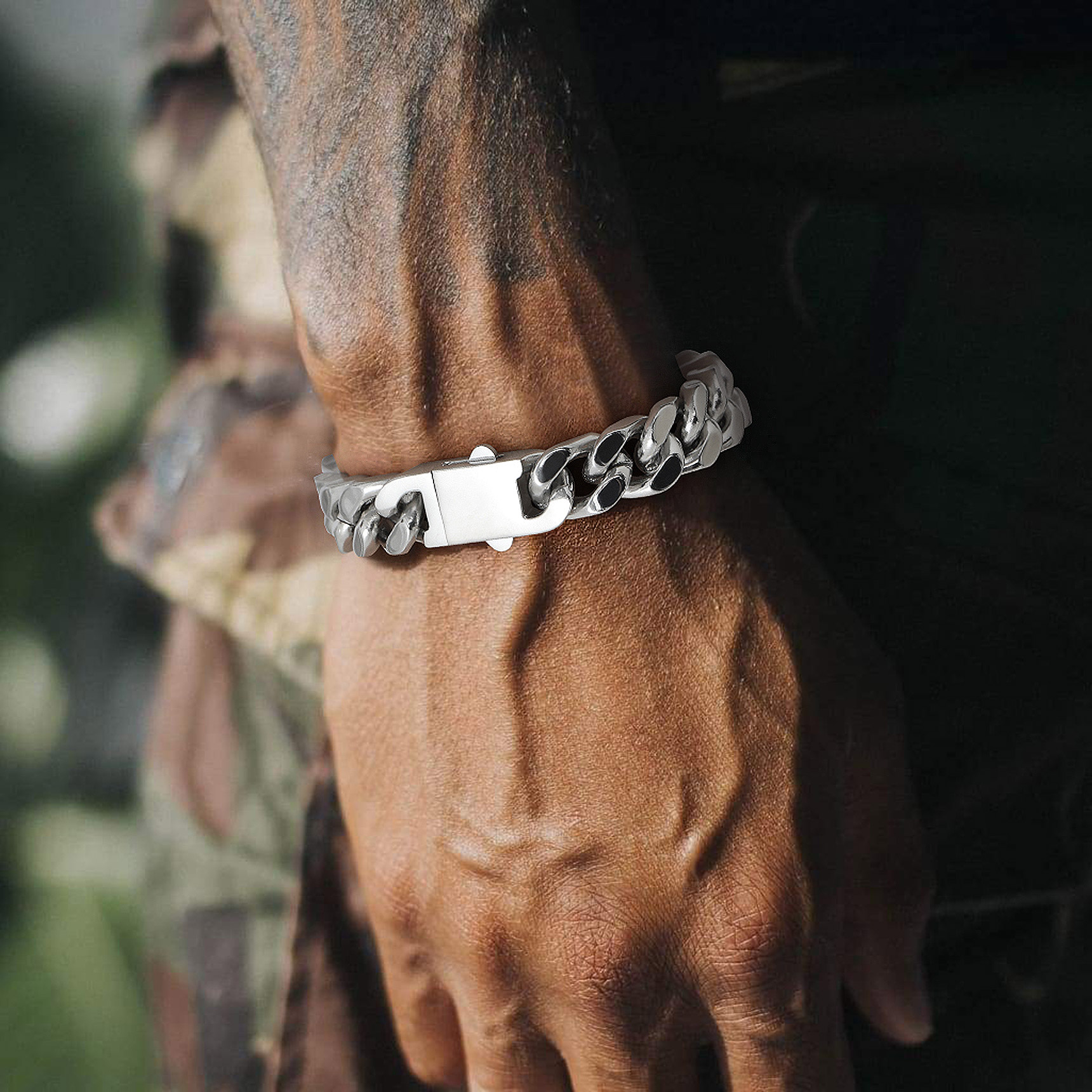 12mm Miami Cuban Chain Bracelet for Men-01