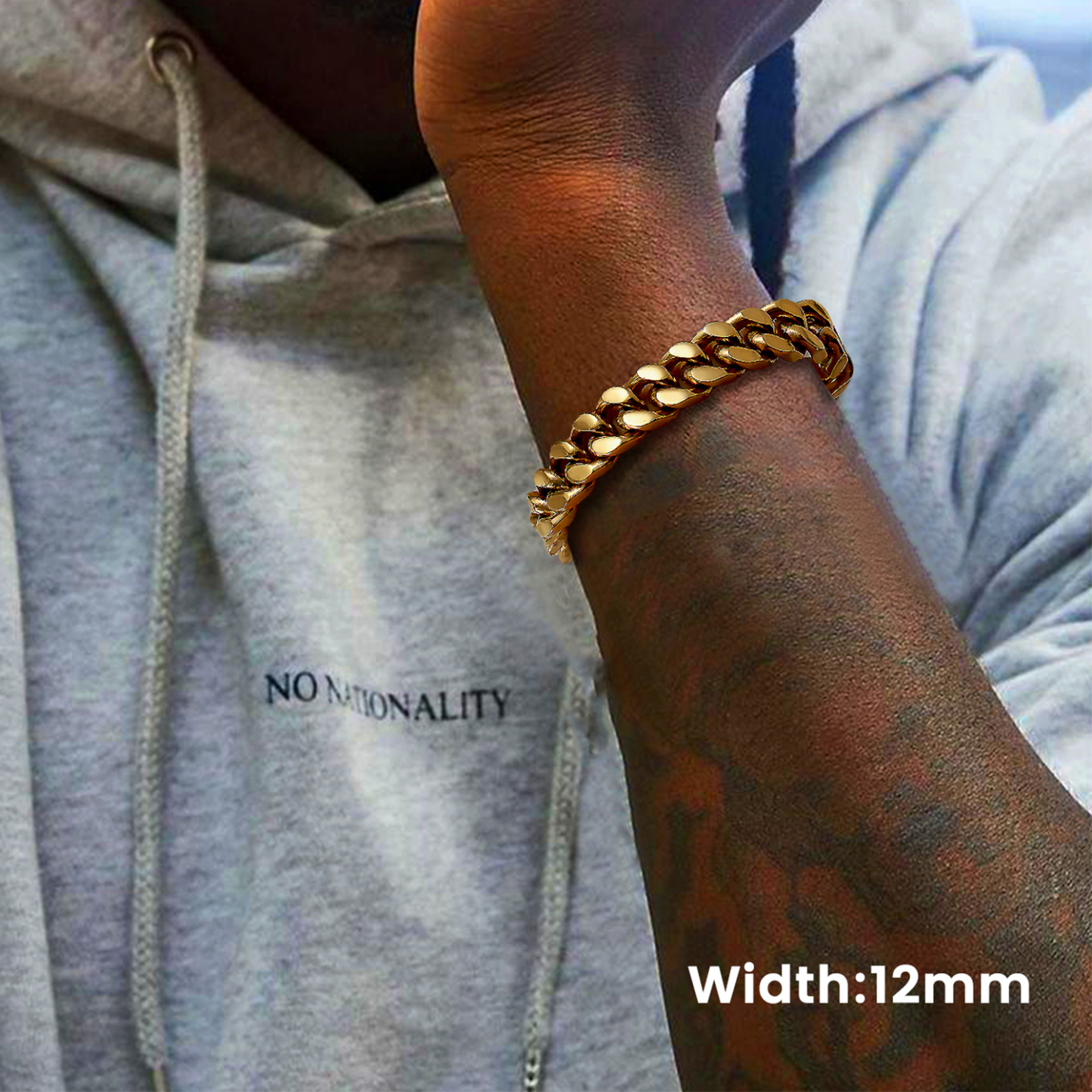 12mm Miami Cuban Chain Bracelet for Men-04