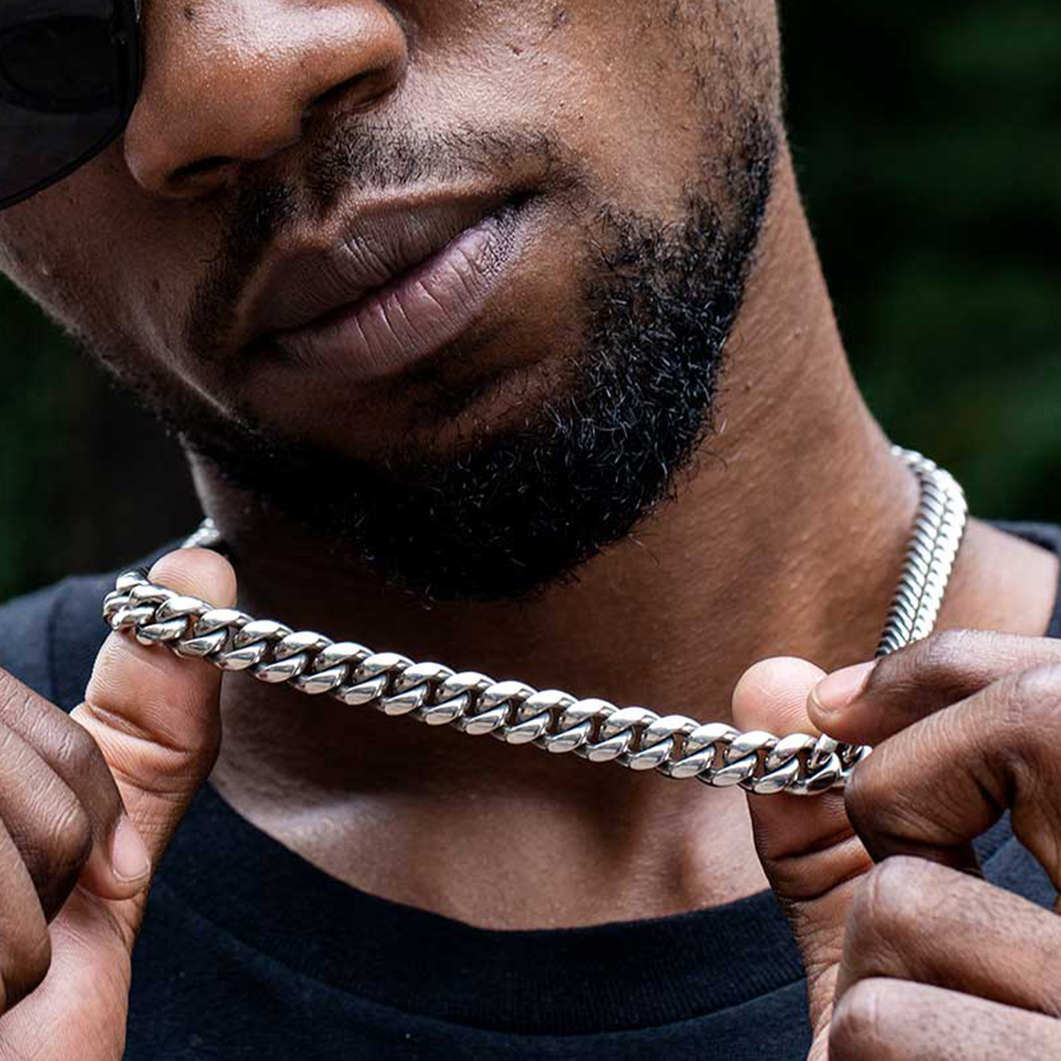 12mm Miami Cuban Chain Necklace for Men-01