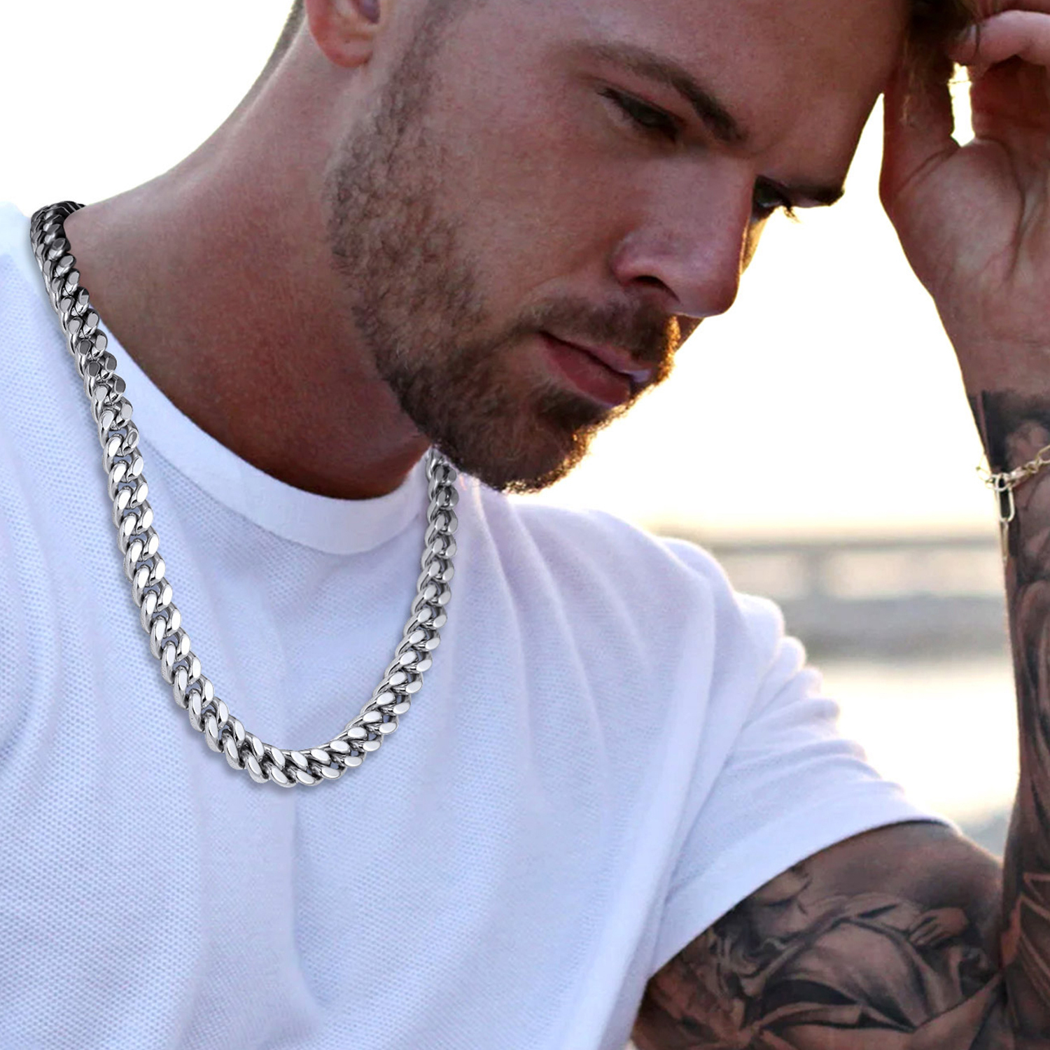 12mm Miami Cuban Chain Necklace for Men-03