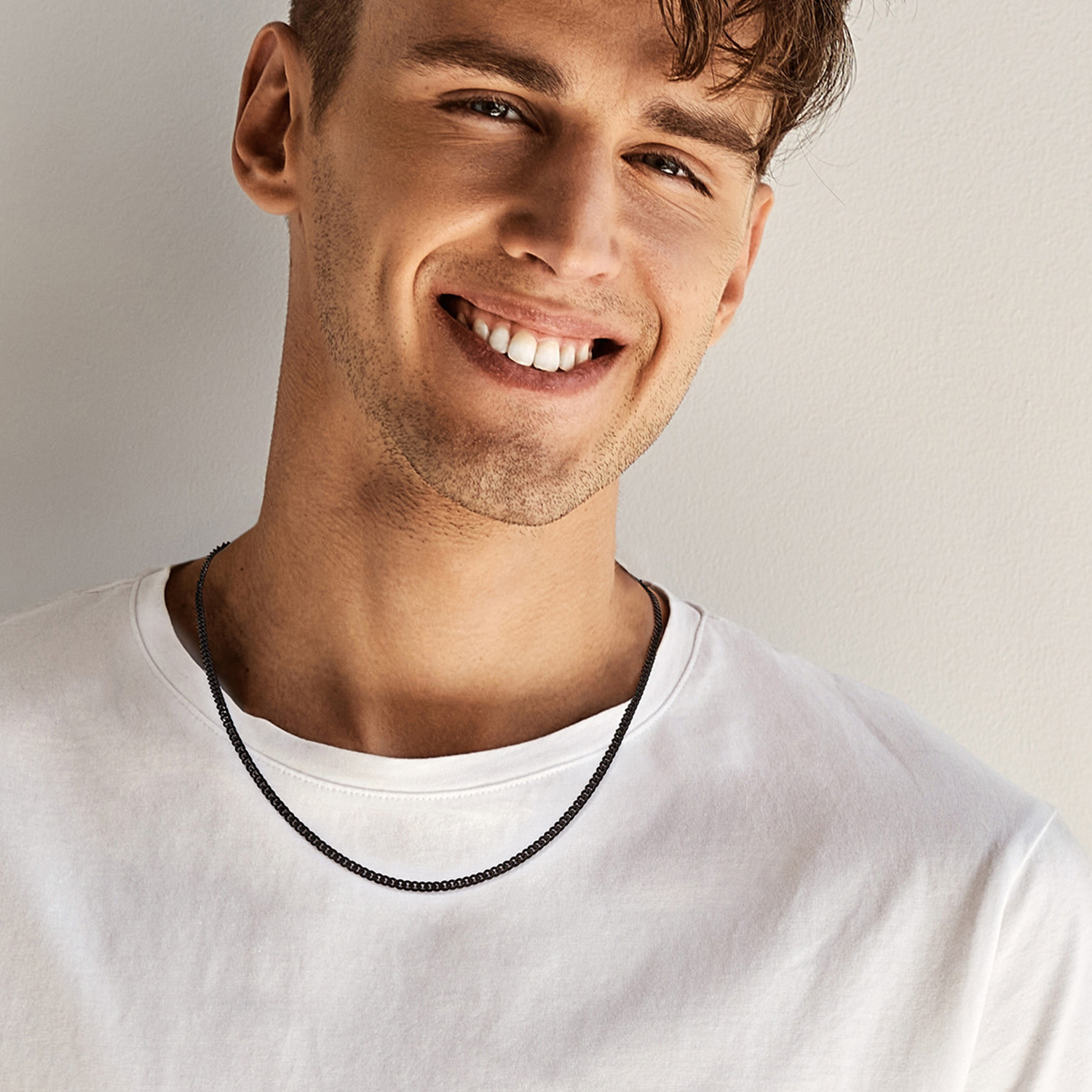 3mm Cuban Chain Necklace for Men