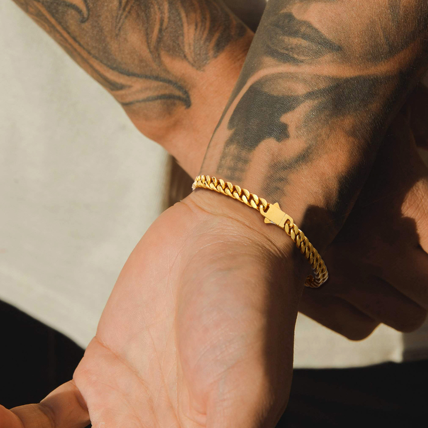 5mm Miami Cuban Chain Bracelet for Men-02