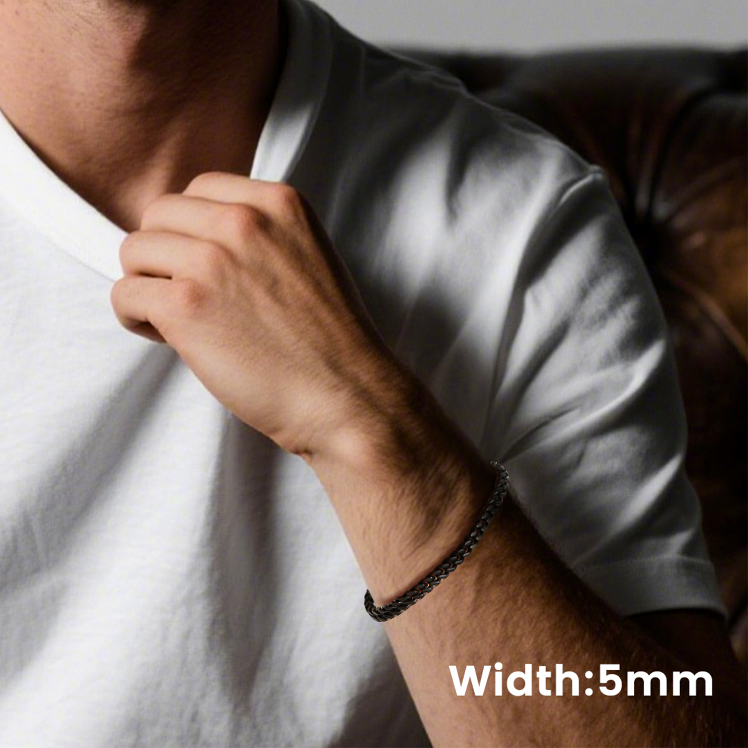 5mm Miami Cuban Chain Bracelet for Men-03