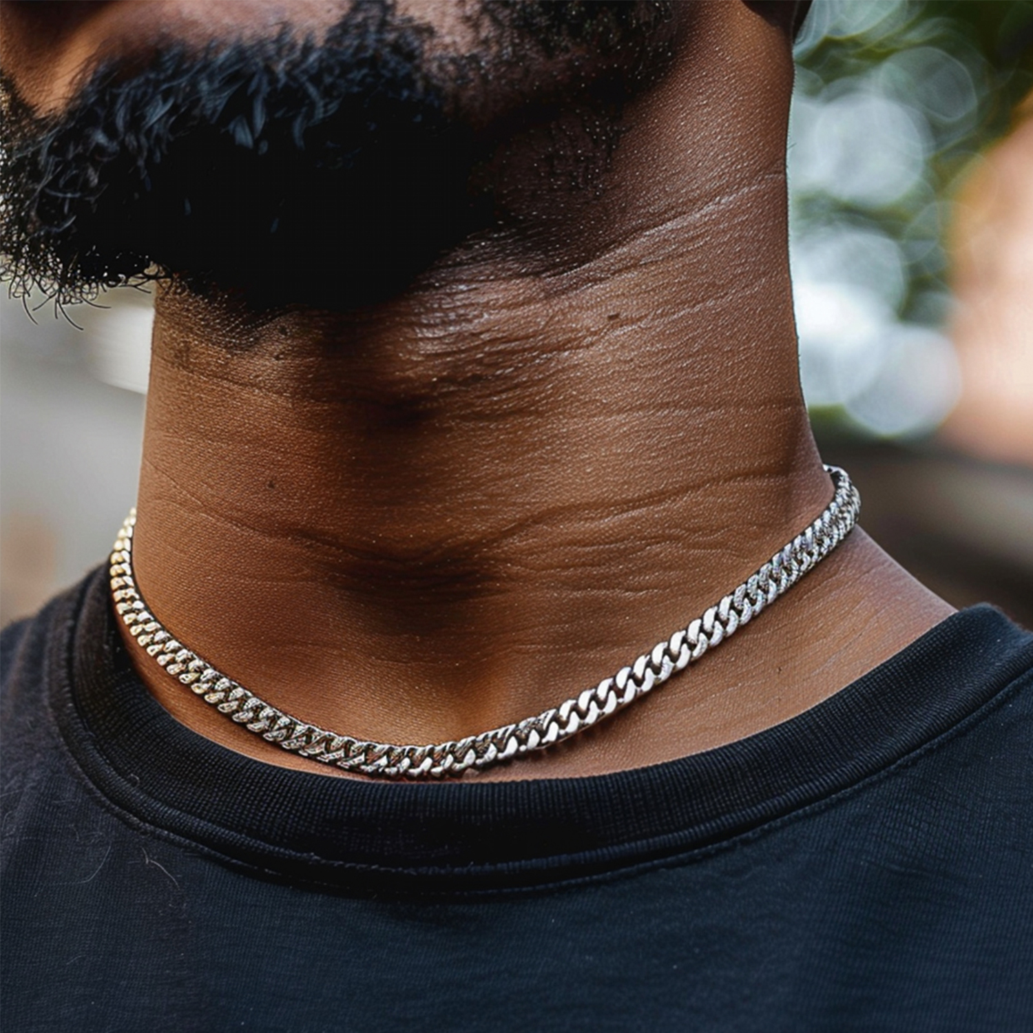 5mm Miami Cuban Chain Necklace for Men-01