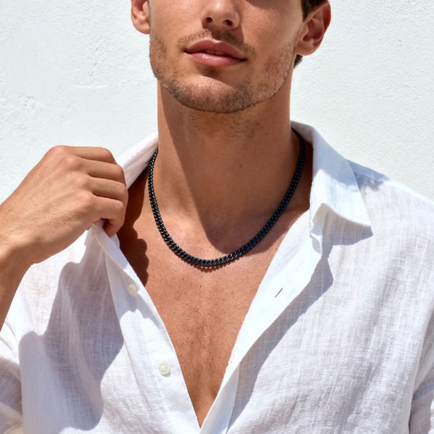 5mm Miami Cuban Chain Necklace for Men-02