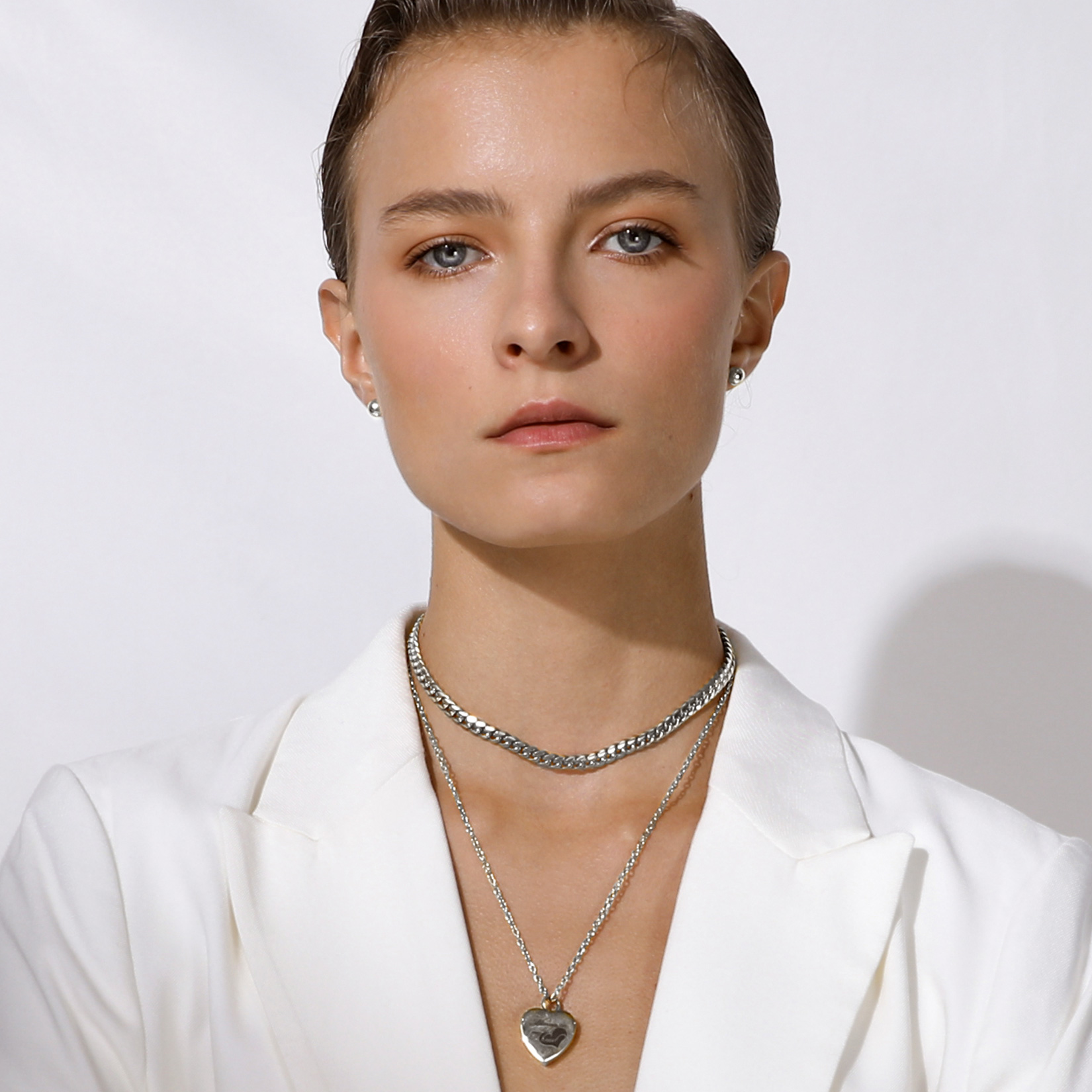 6mm Thick Curb Chain Necklace for Women-01