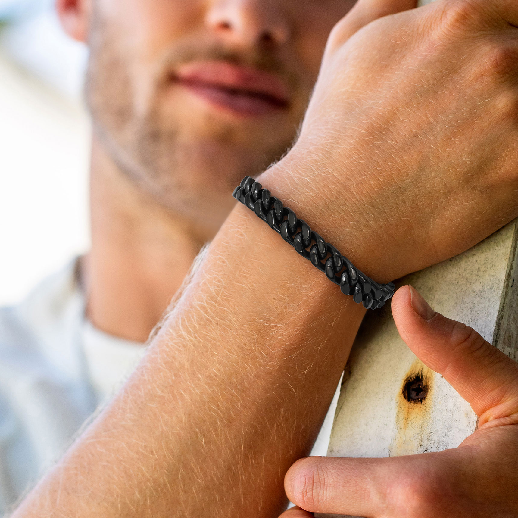 9mm Miami Cuban Chain Bracelet for Men-01