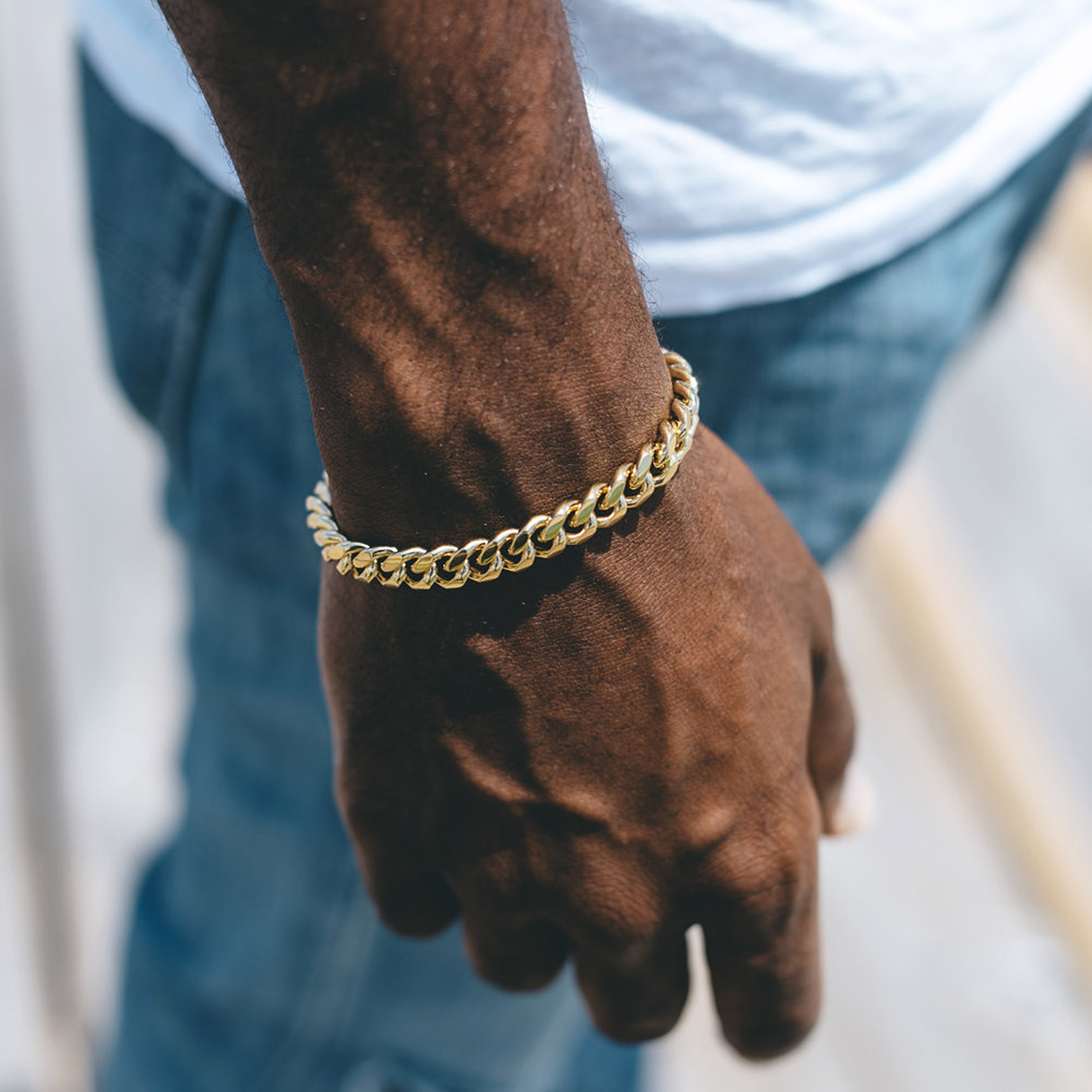 9mm Miami Cuban Chain Bracelet for Men-02