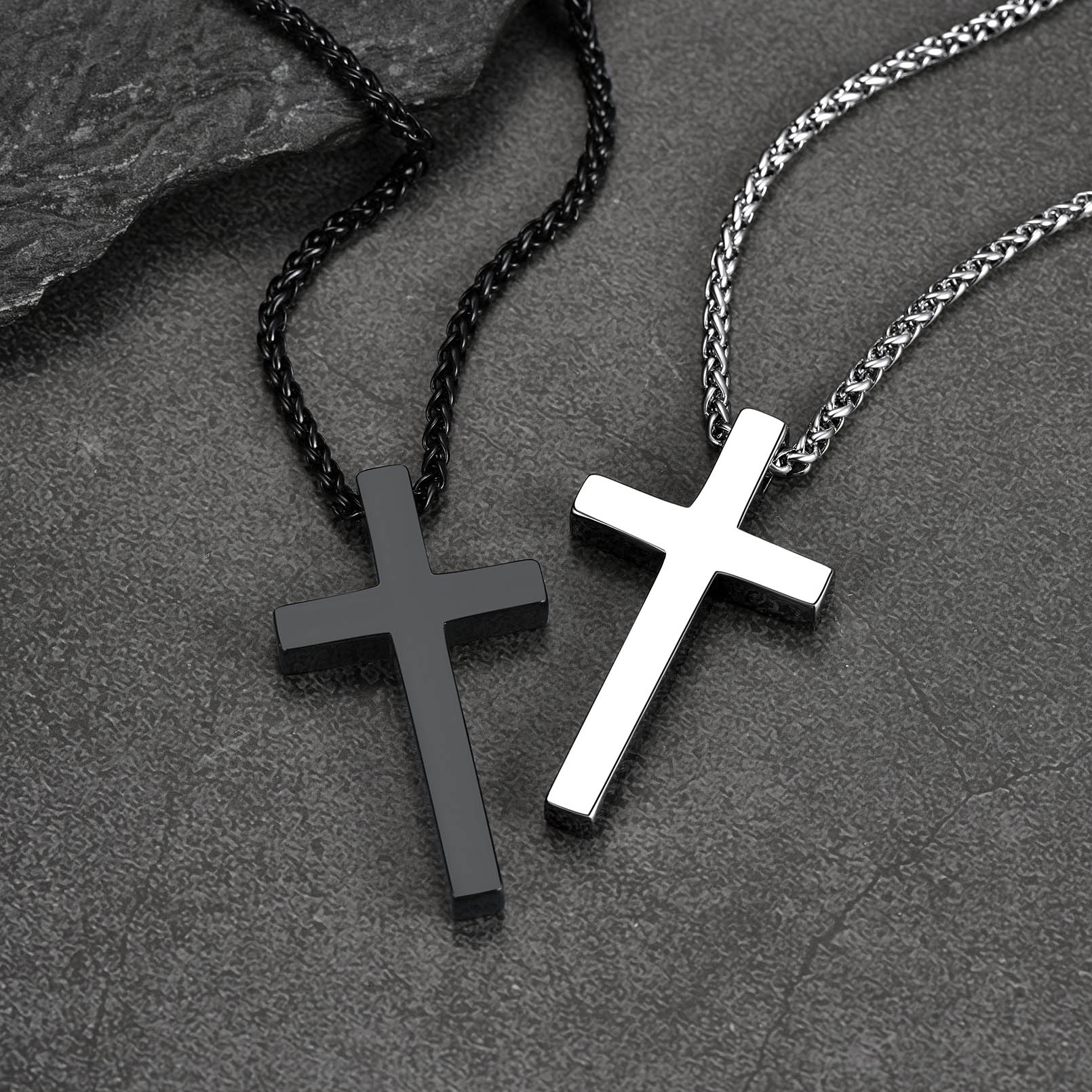 Cross Pendant Necklace in Different Colors