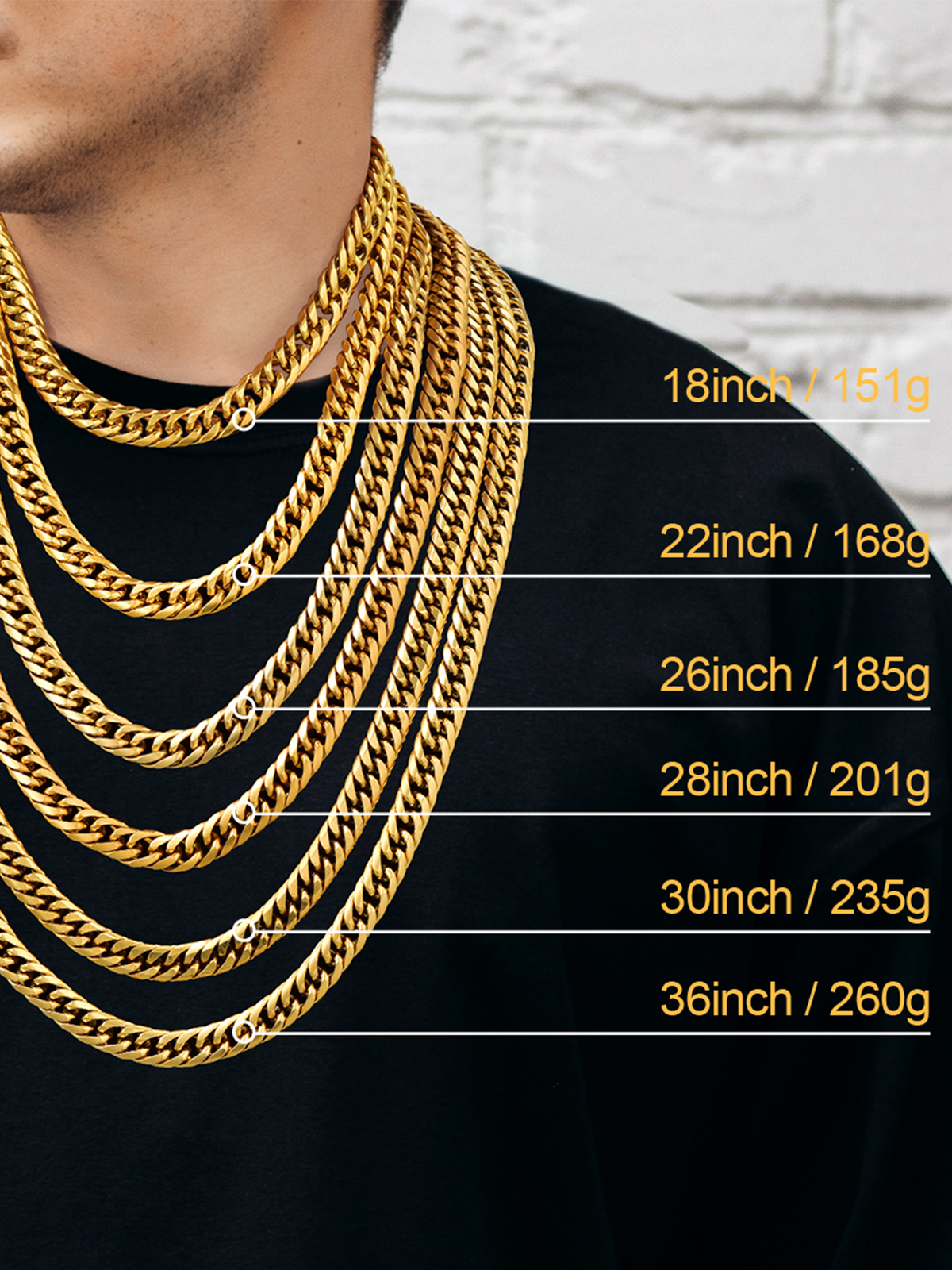 12mm Thick Chunky Franco Curb Link Chain Necklace in 18K Gold Plated