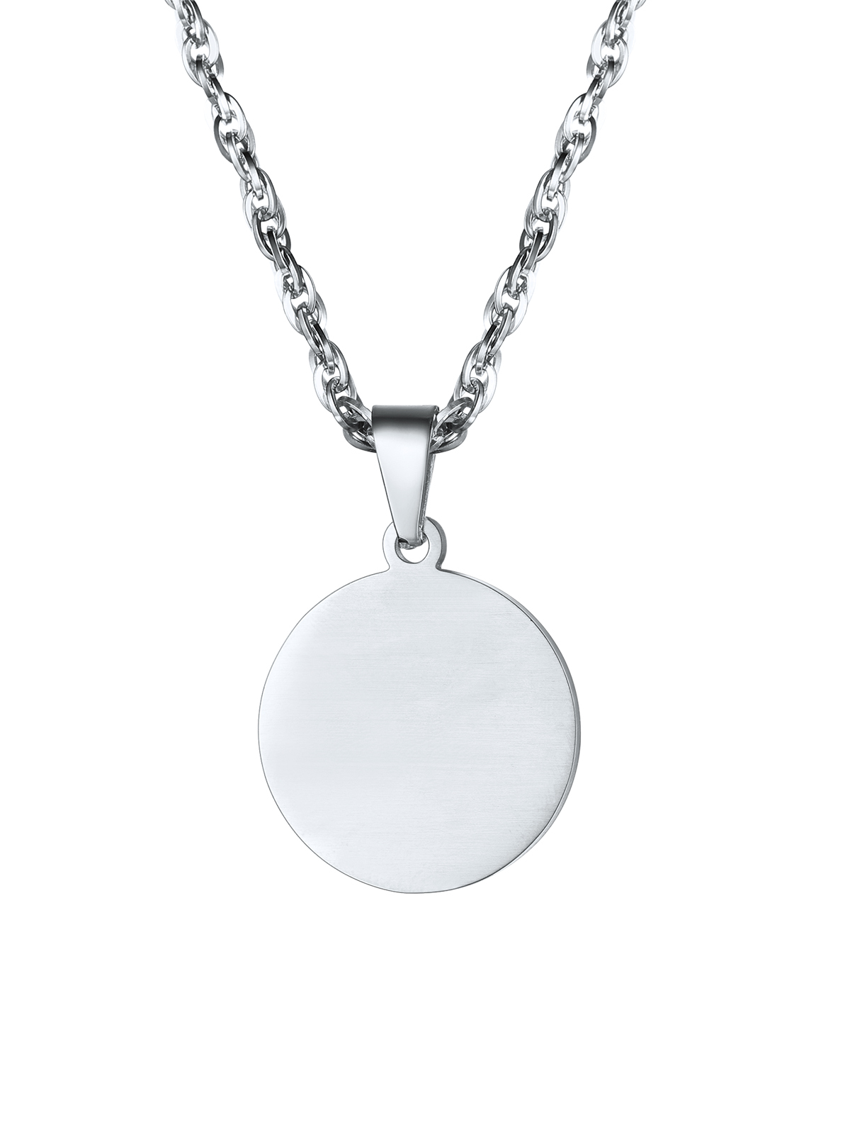 Wicca Pentacle Pendant Pentagram Necklace in Stainless