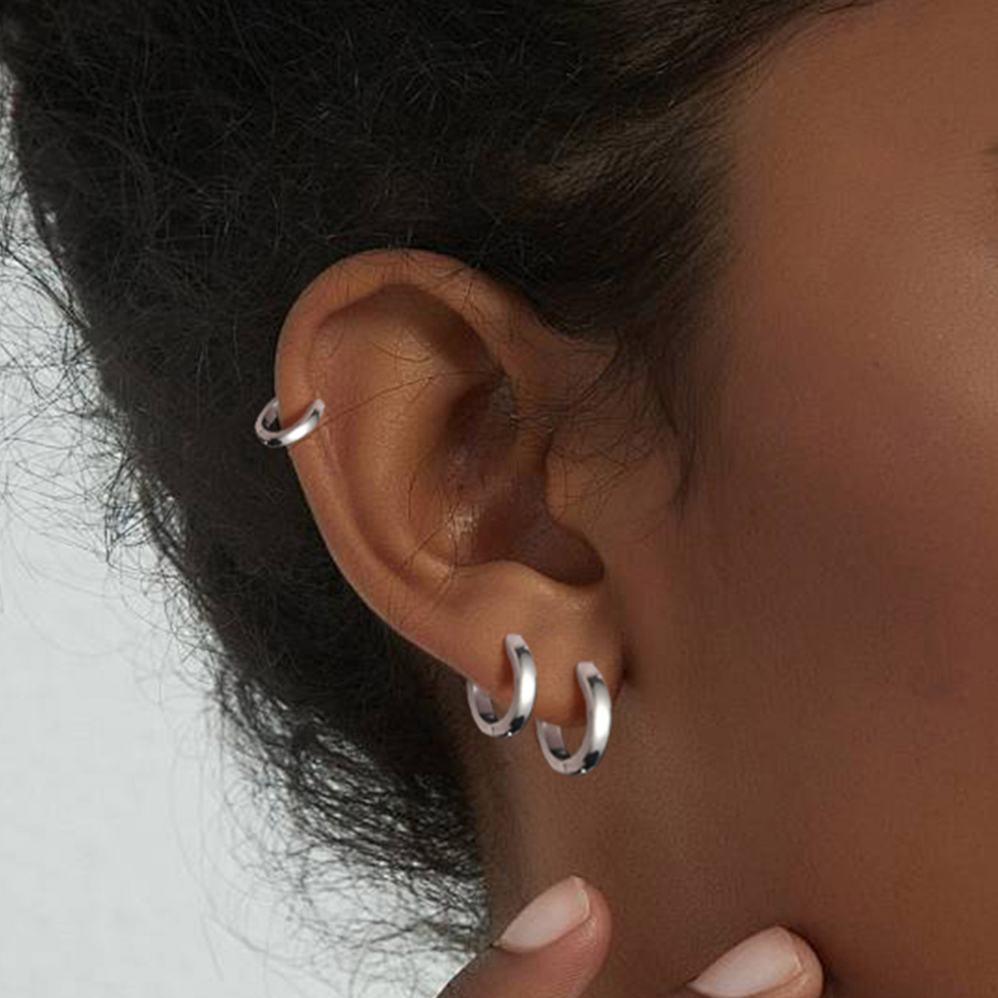 Small Huggie Hoop Earrings for Women-02