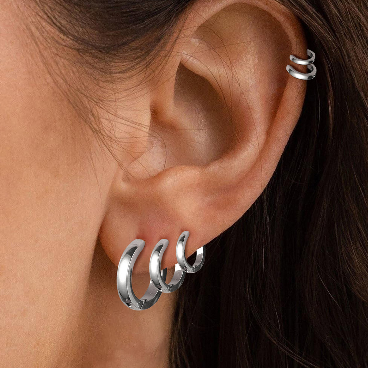 Small Huggie Hoop Earrings for Women-03