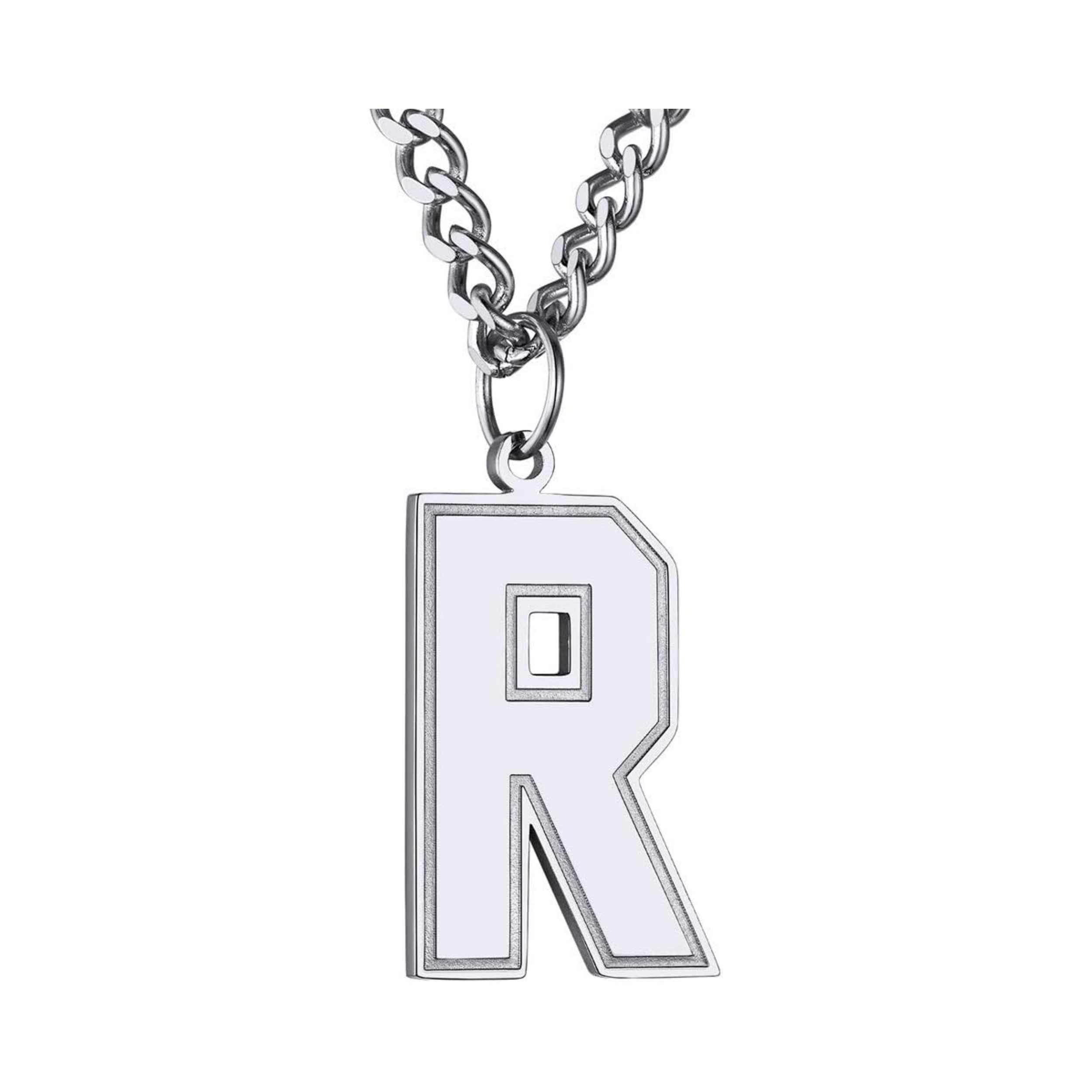Initial R letter Necklace