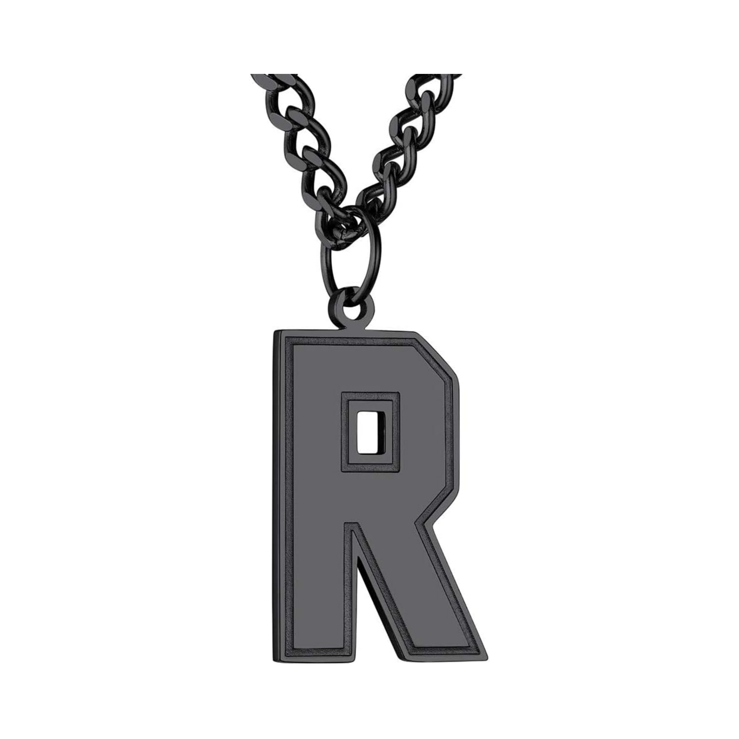 Initial R letter Necklace