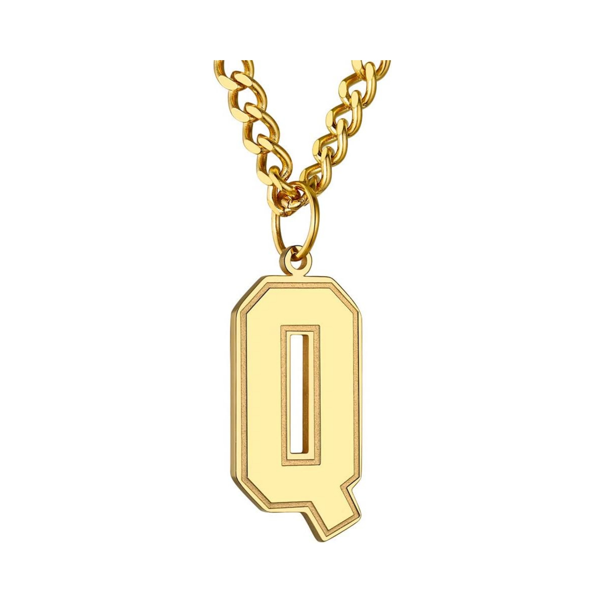 Initial Q letter Necklace