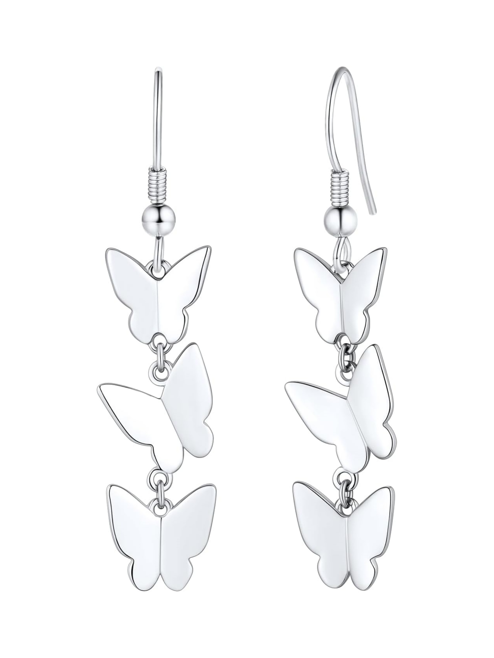 Trendy Butterfly Dangle Earrings