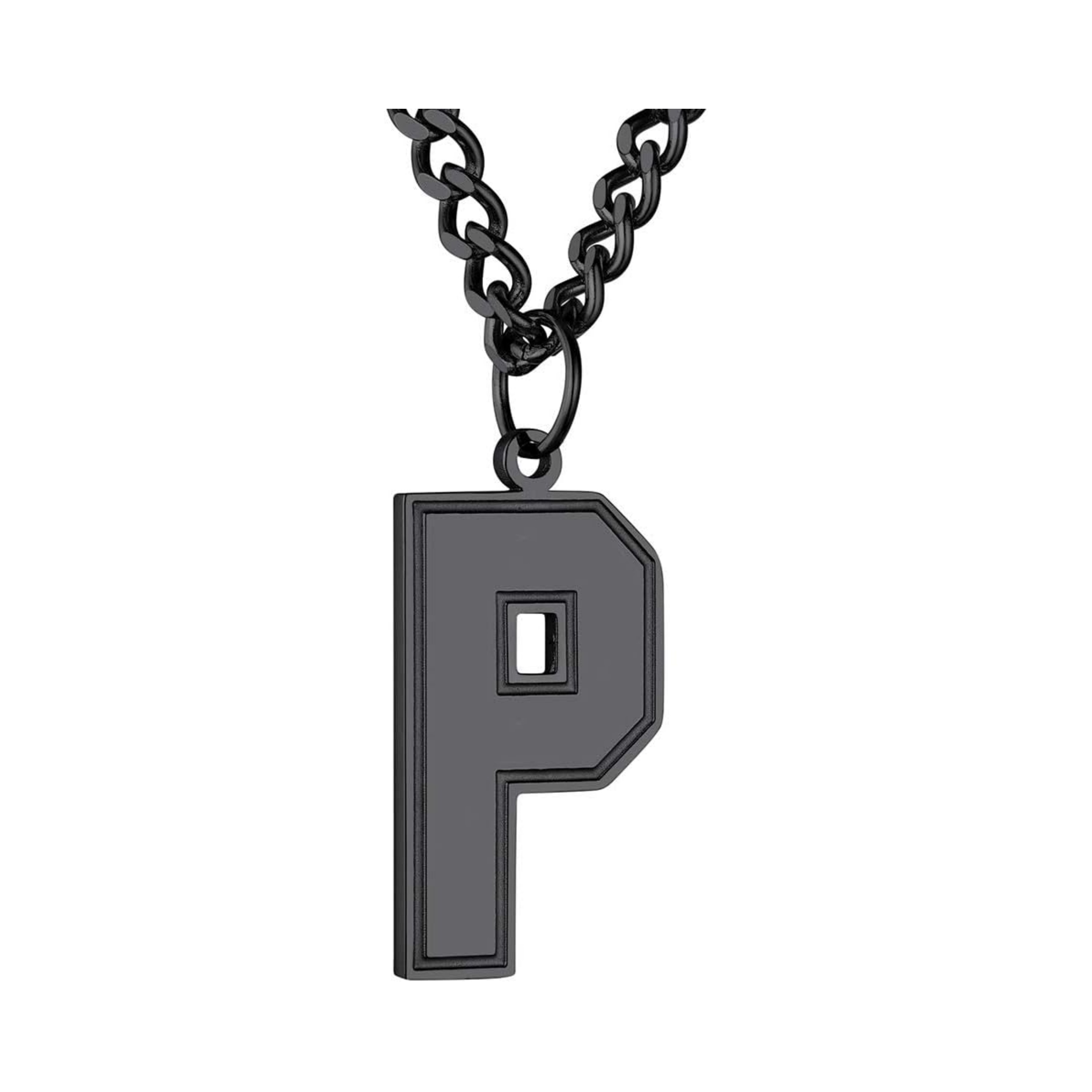 Initial P letter Necklace