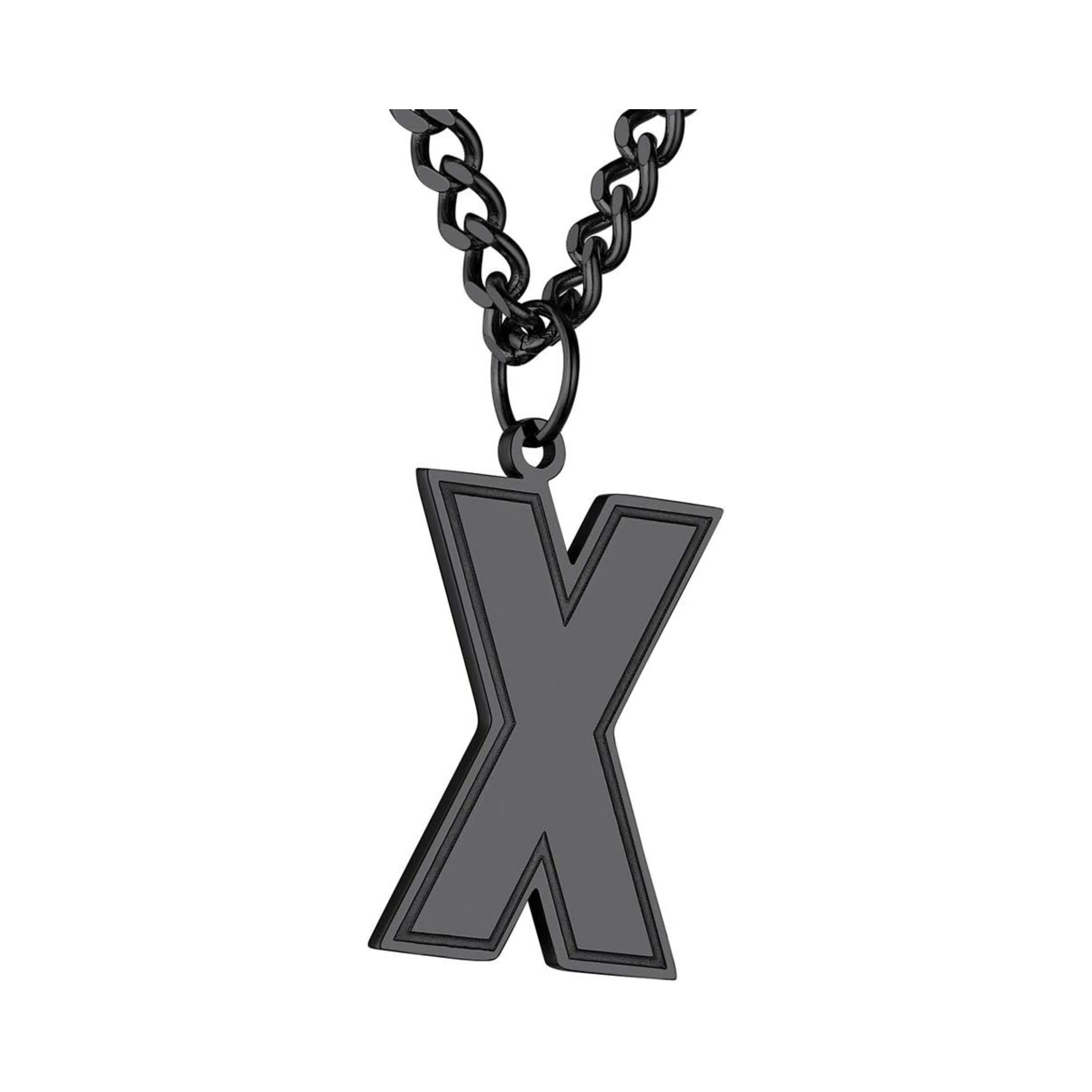 Initial X letter Necklace