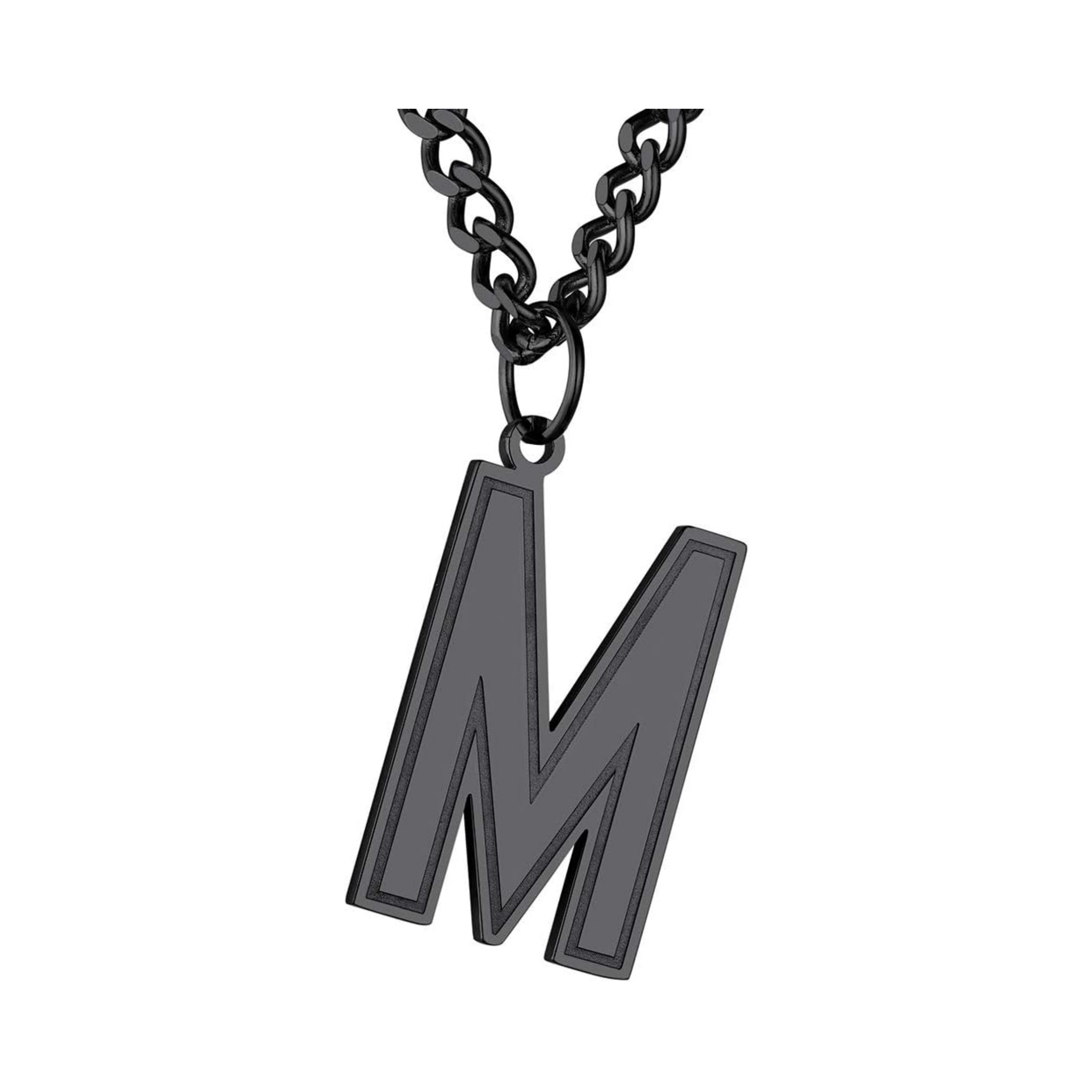 Initial M letter Necklace