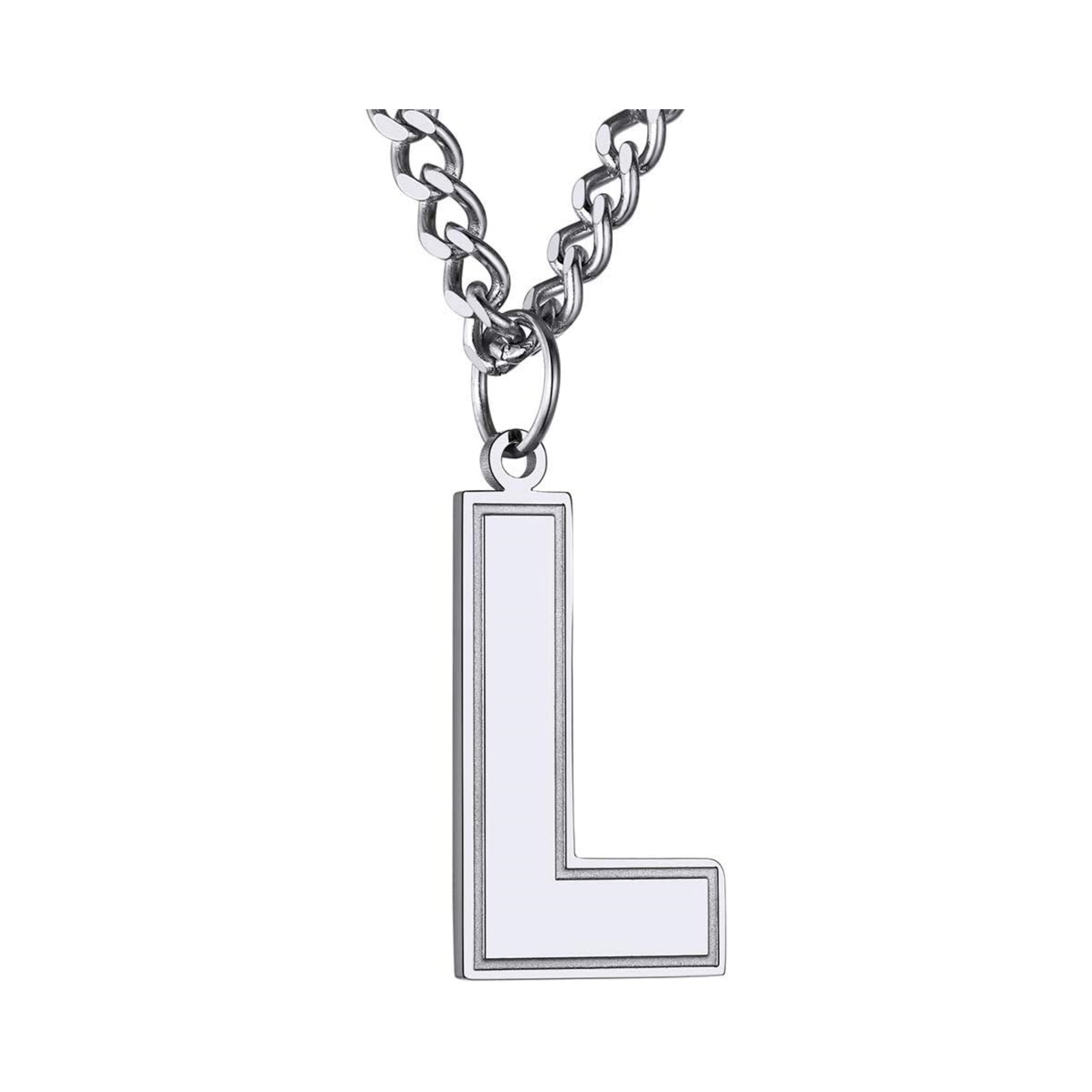 Initial L letter Necklace