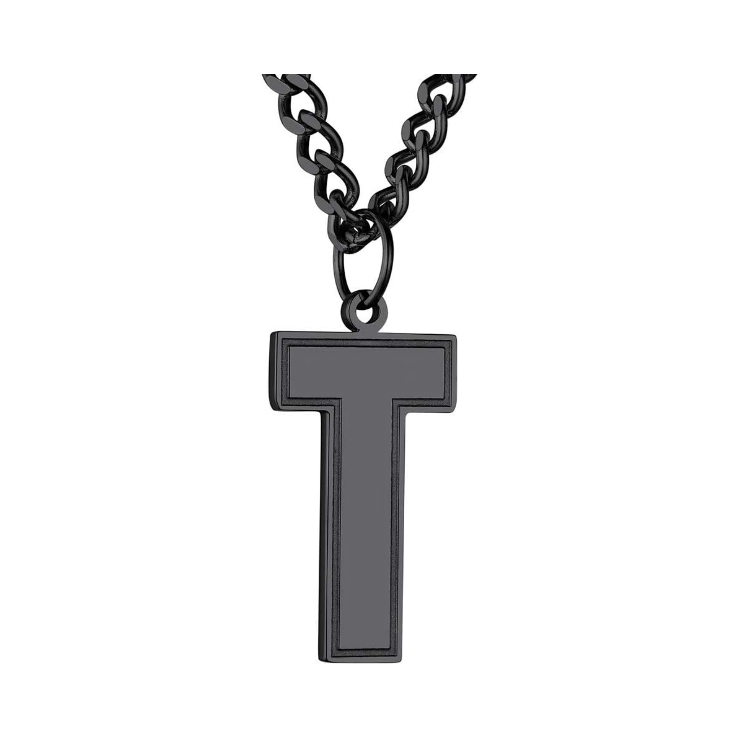 Initial T letter Necklace