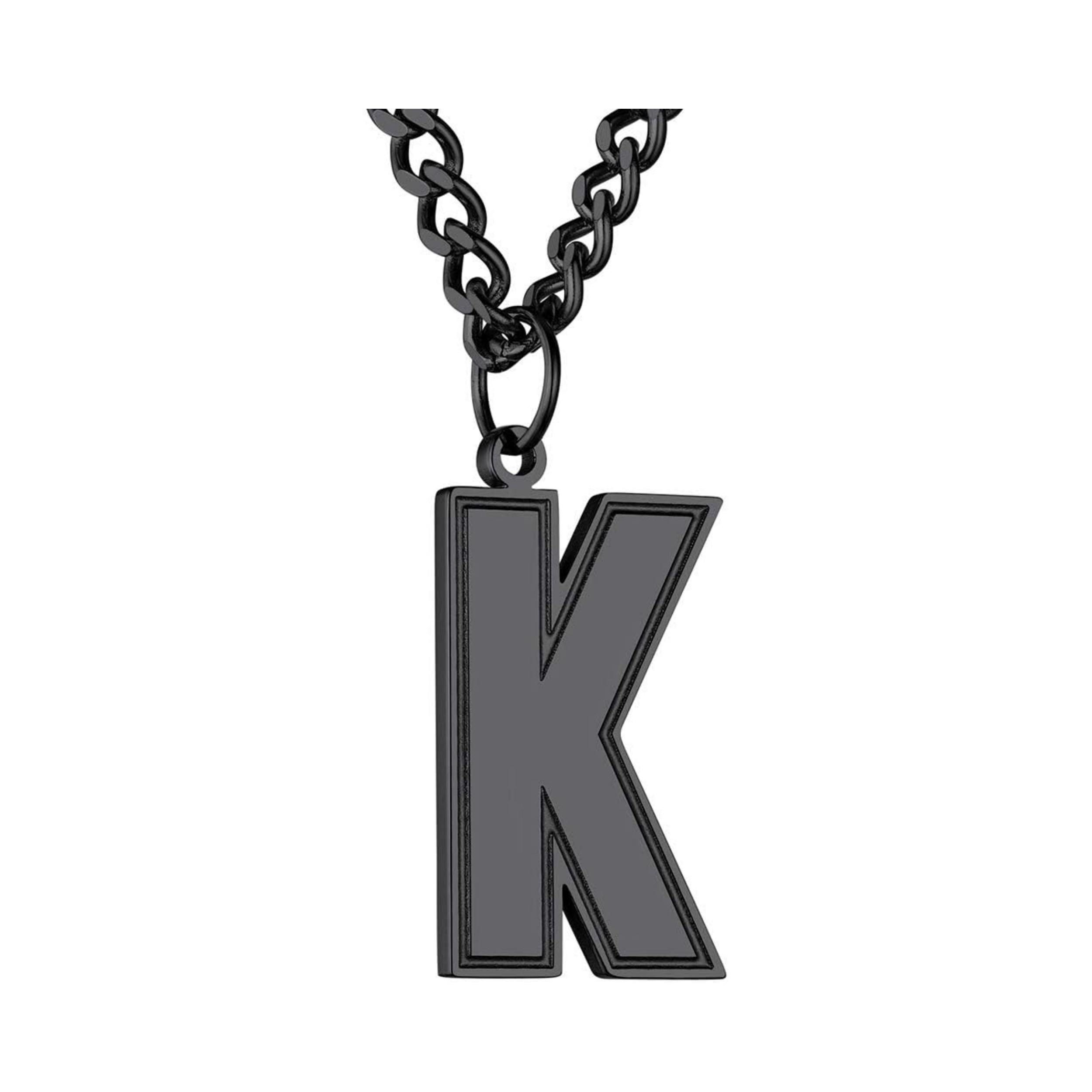 Initial K letter Necklace