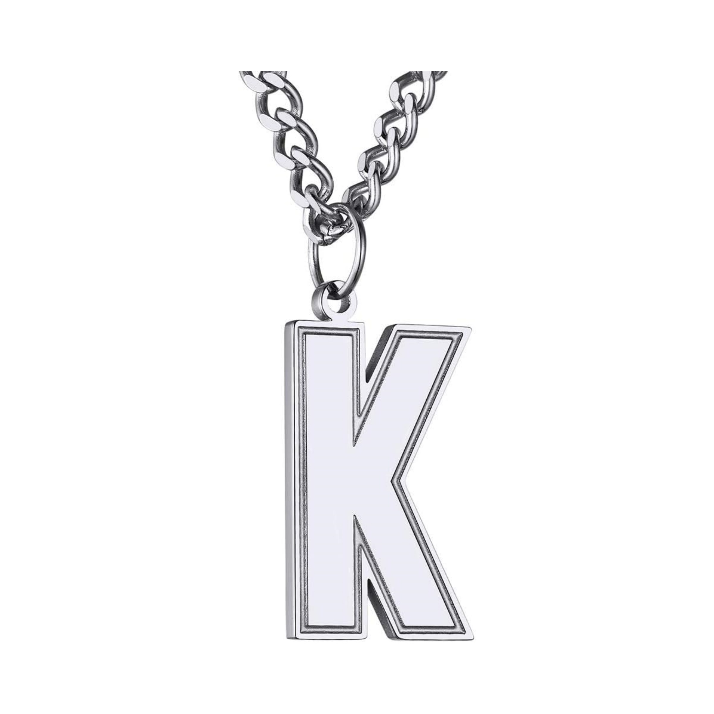 Initial K letter Necklace