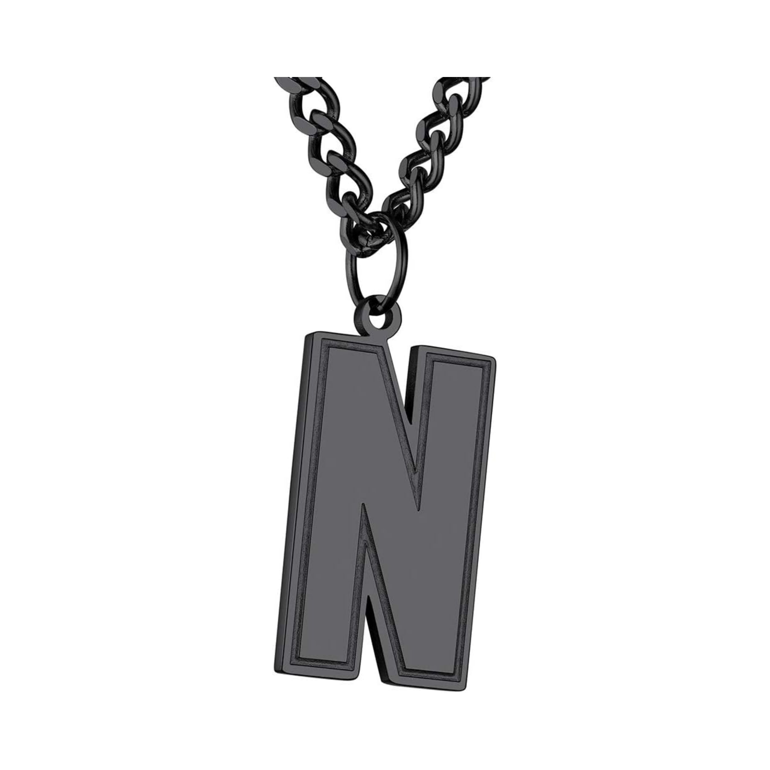 Initial N letter Necklace