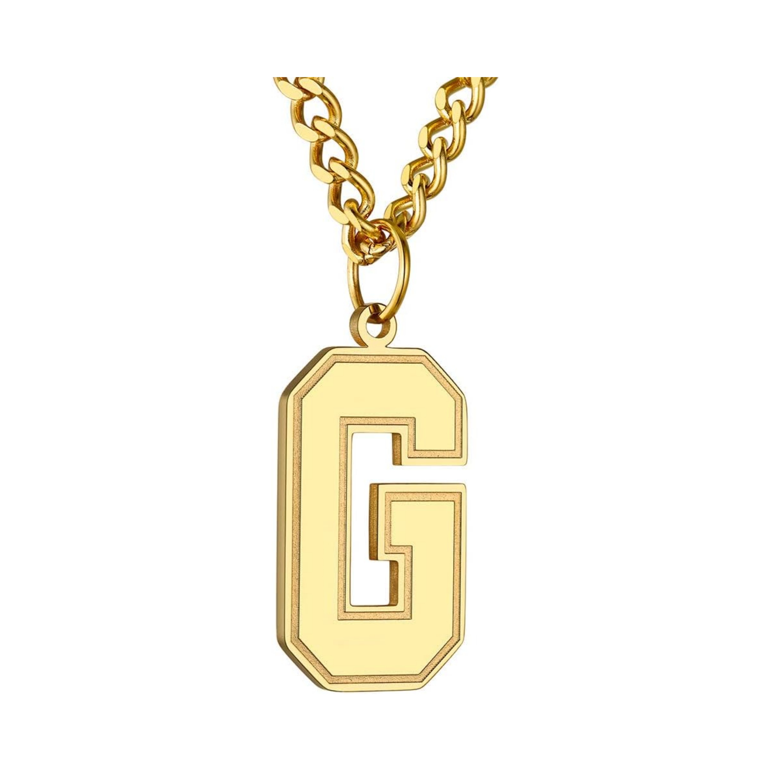 Initial G letter Necklace