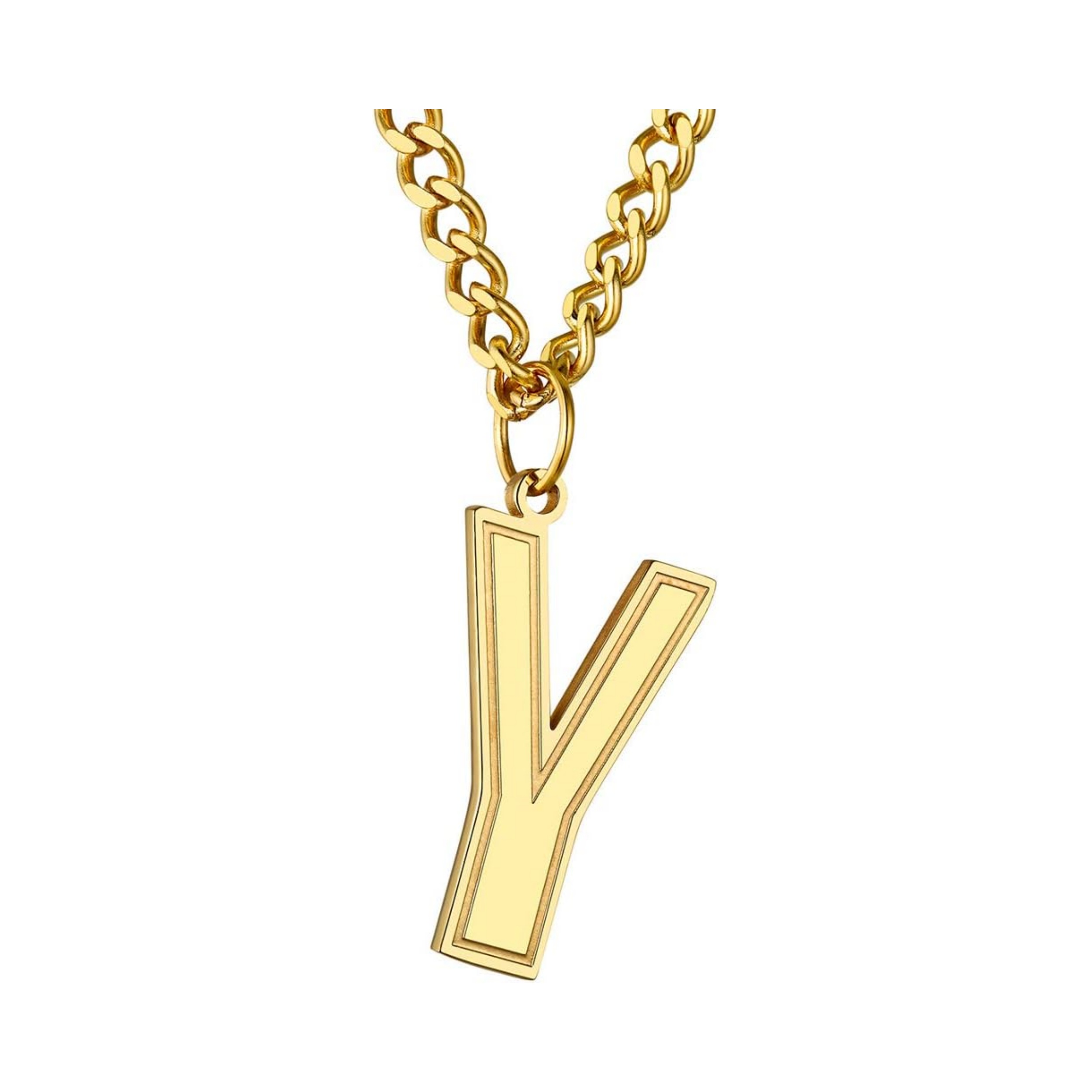 Initial Y letter Necklace