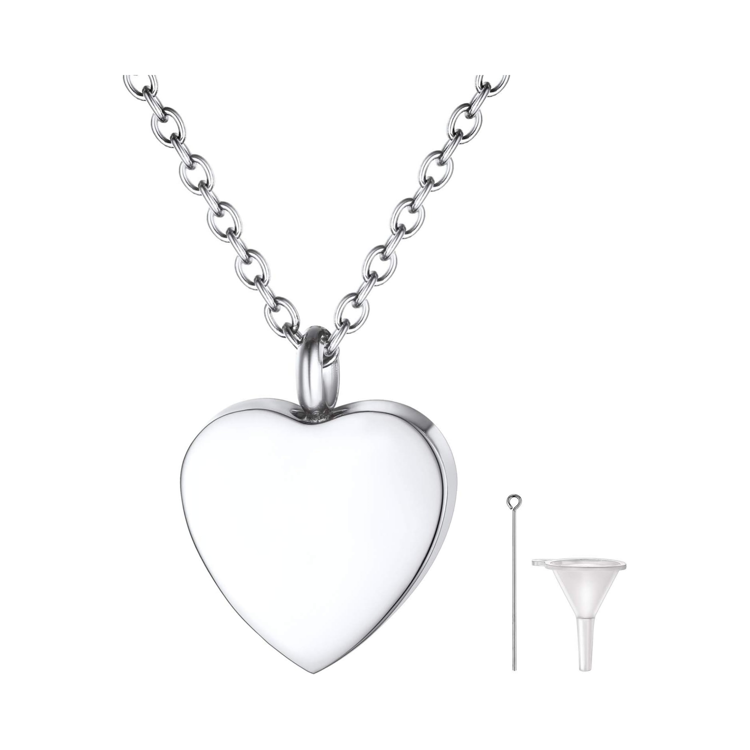 Heart Shaped Ashes Pendant Jewelry