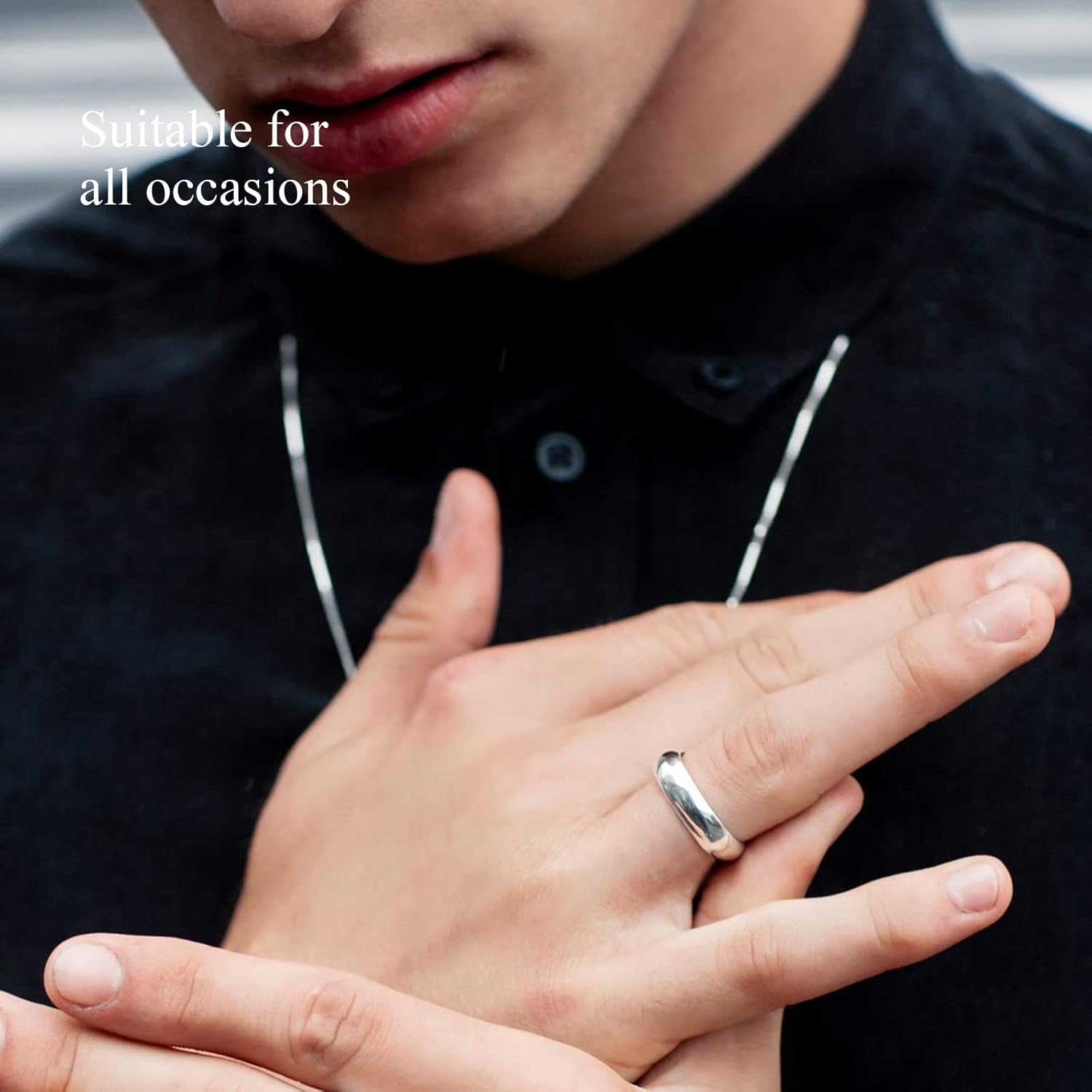 5mm Simple Everyday Band Promise Ring