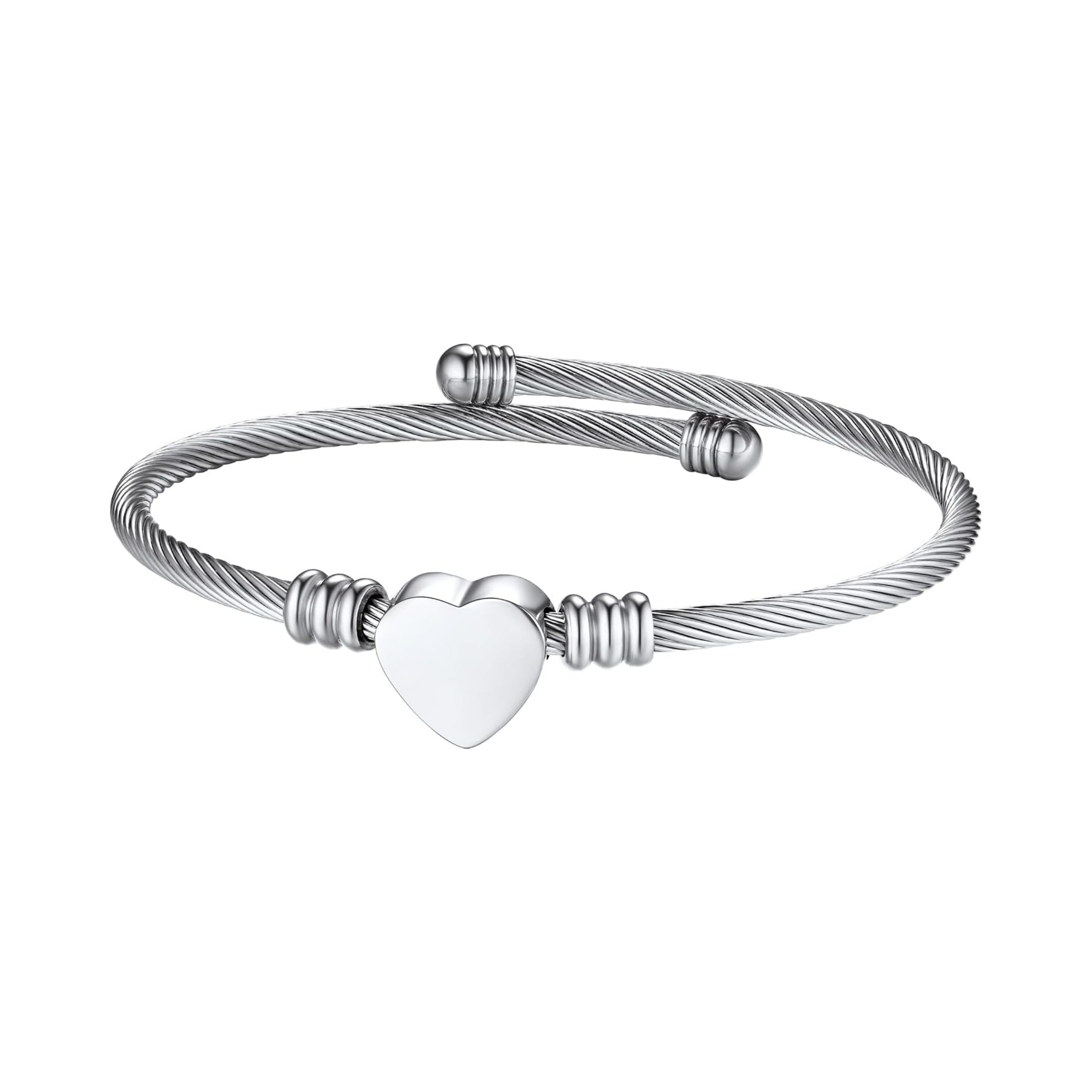 Heart Charm Adjustable Bracelets