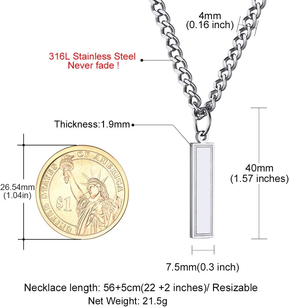 Initial I letter Necklace