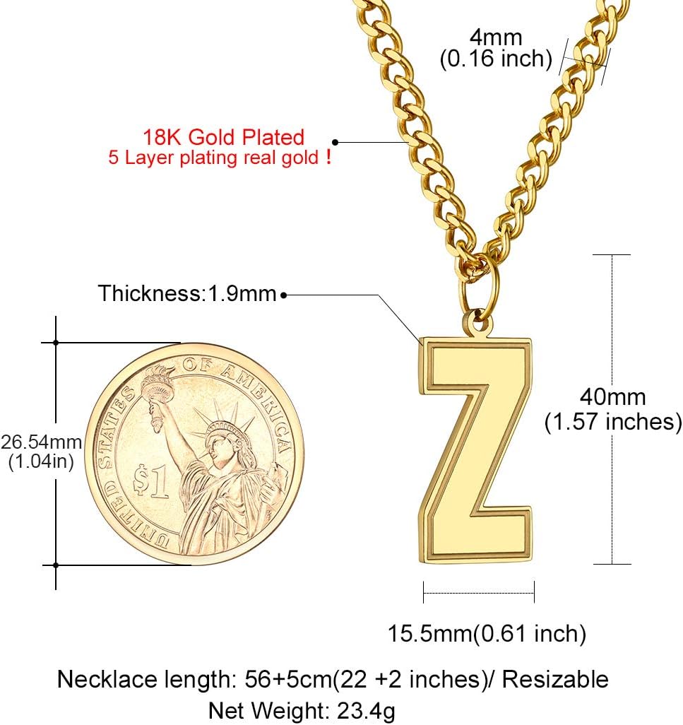 Initial Z letter Necklace