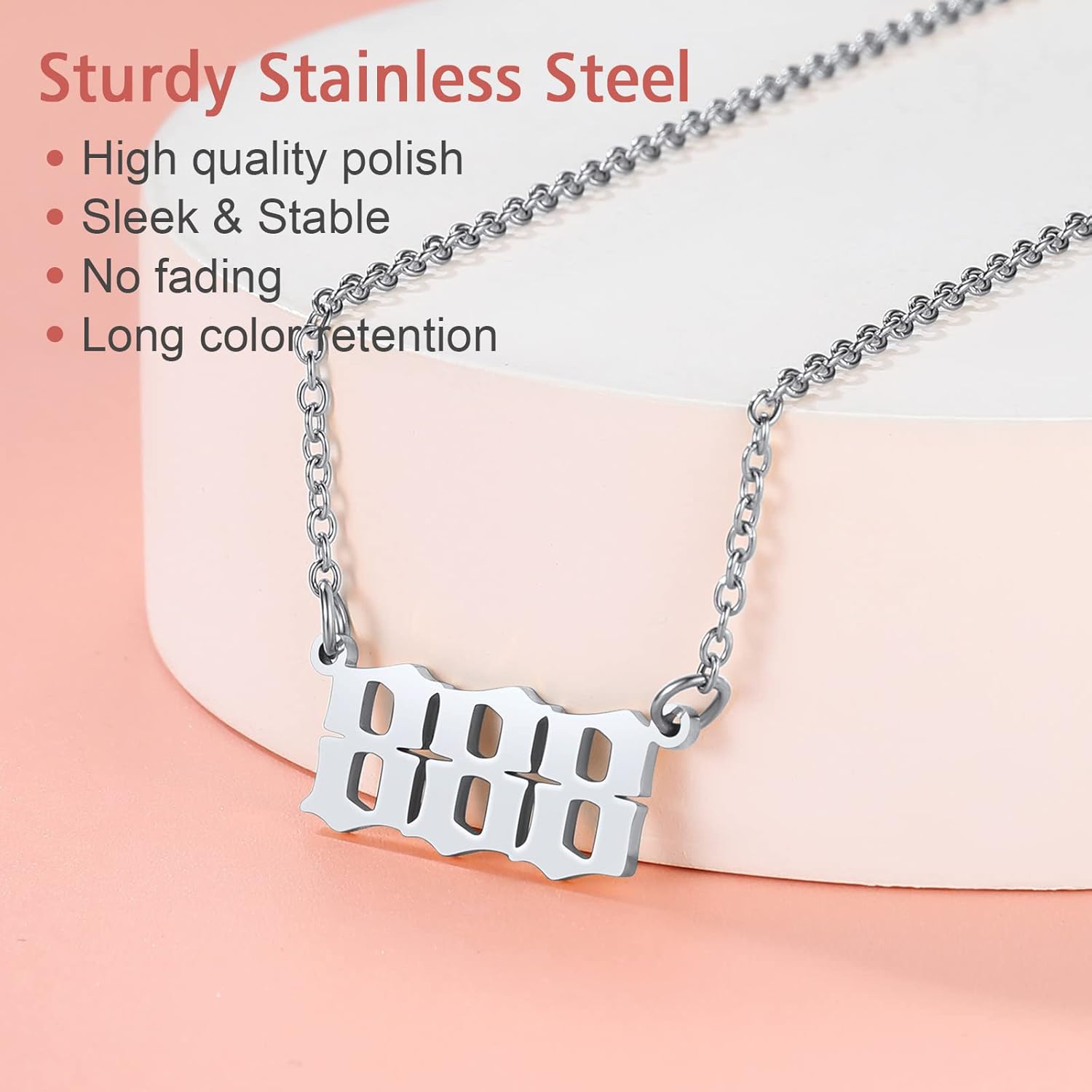 Dainty Angel Number 111 Necklace